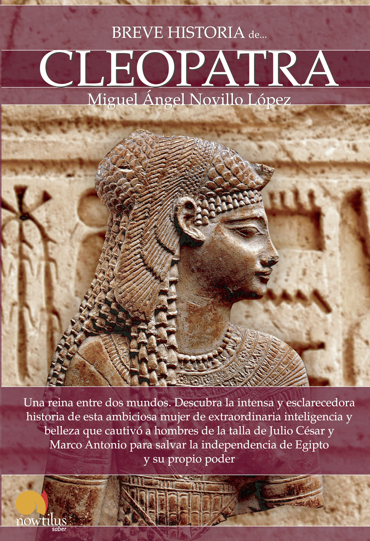 Portada de Breve historia de Cleopatra