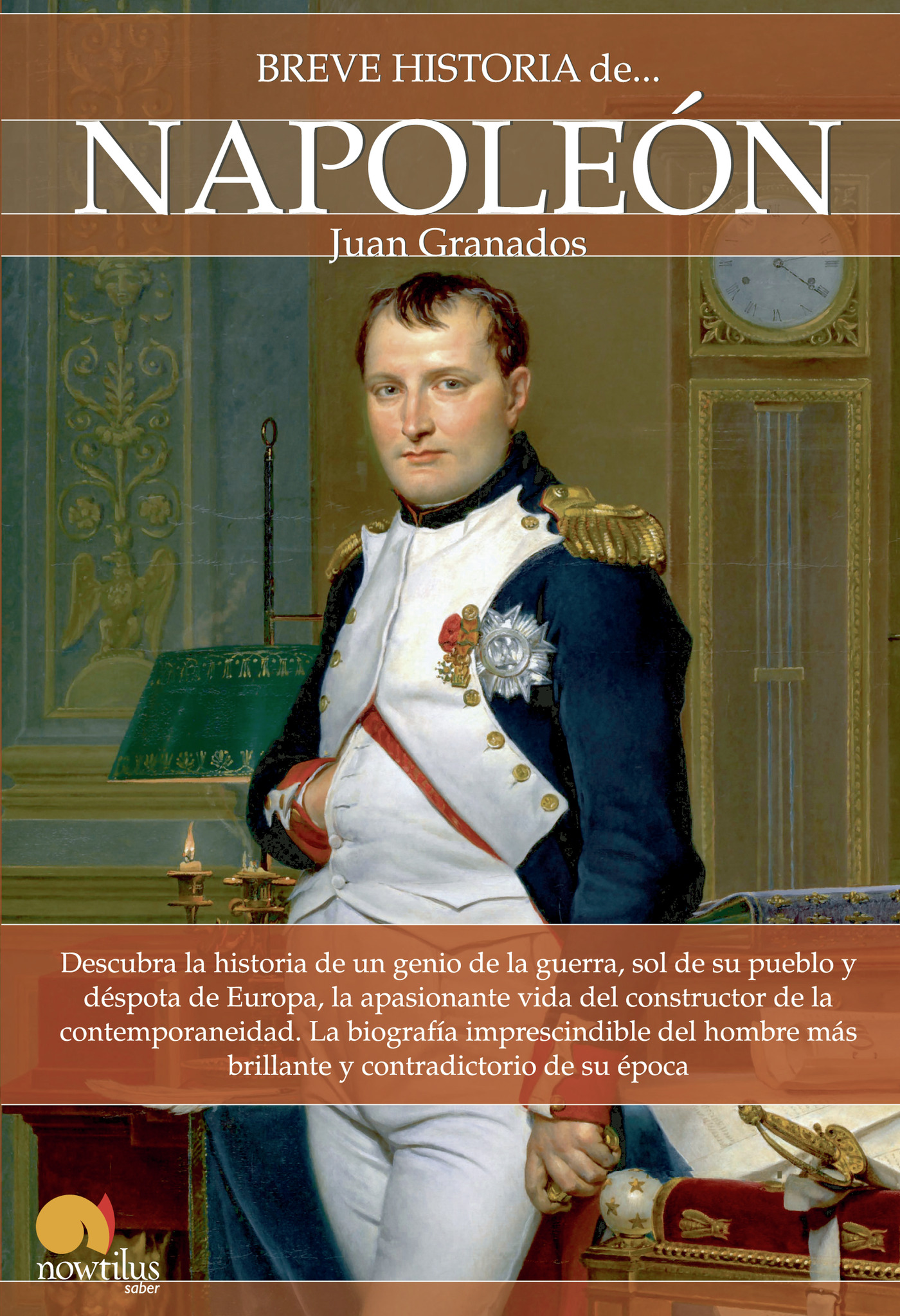 Portada de Breve historia de Napoleón