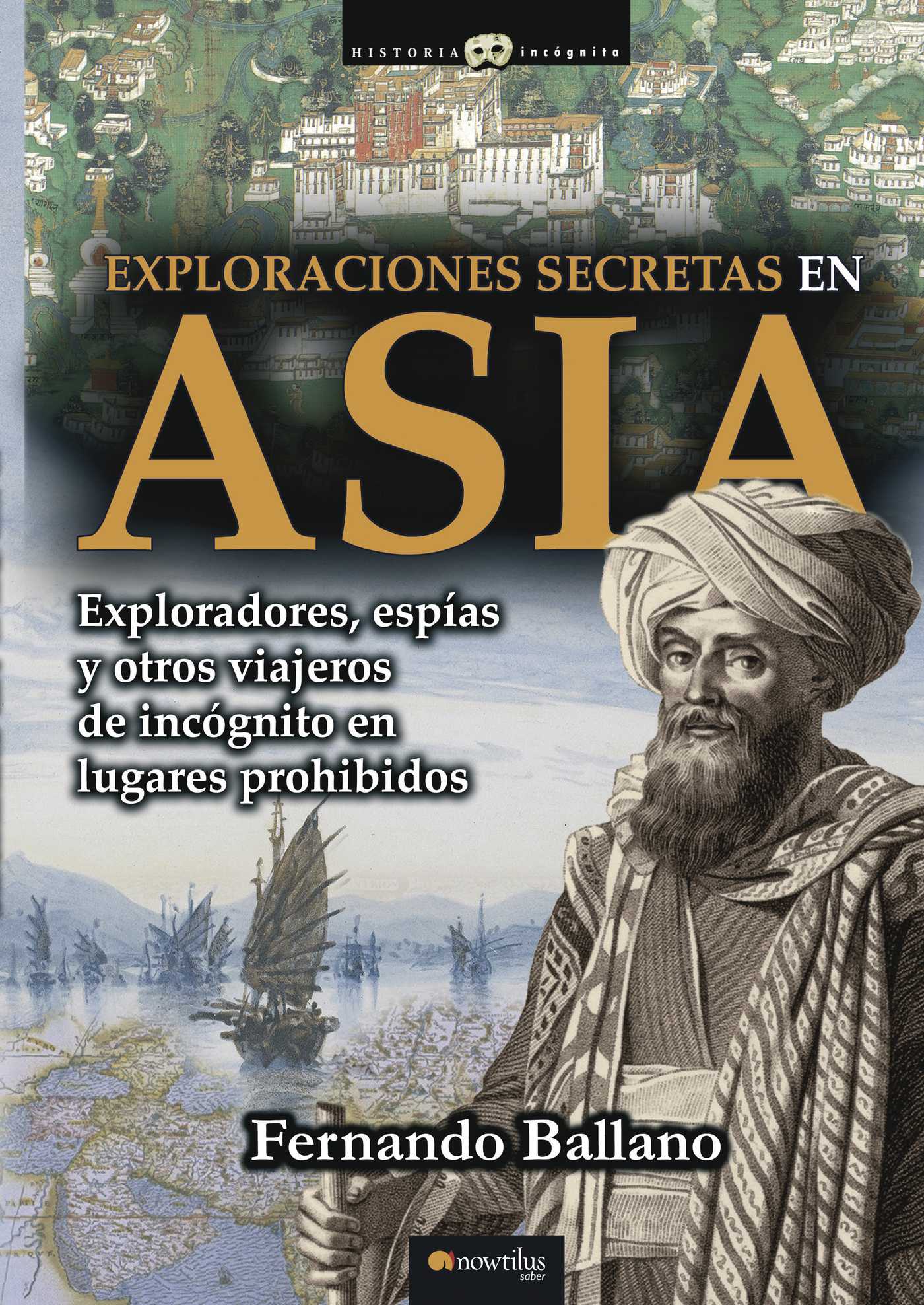 Portada de Exploraciones secretas en Asia