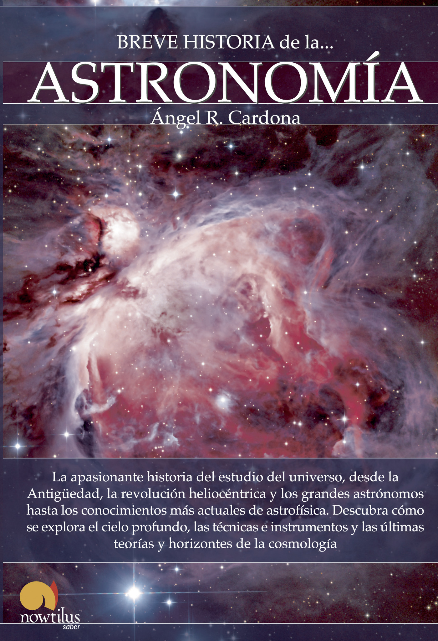 Portada de Breve historia de la astronomía