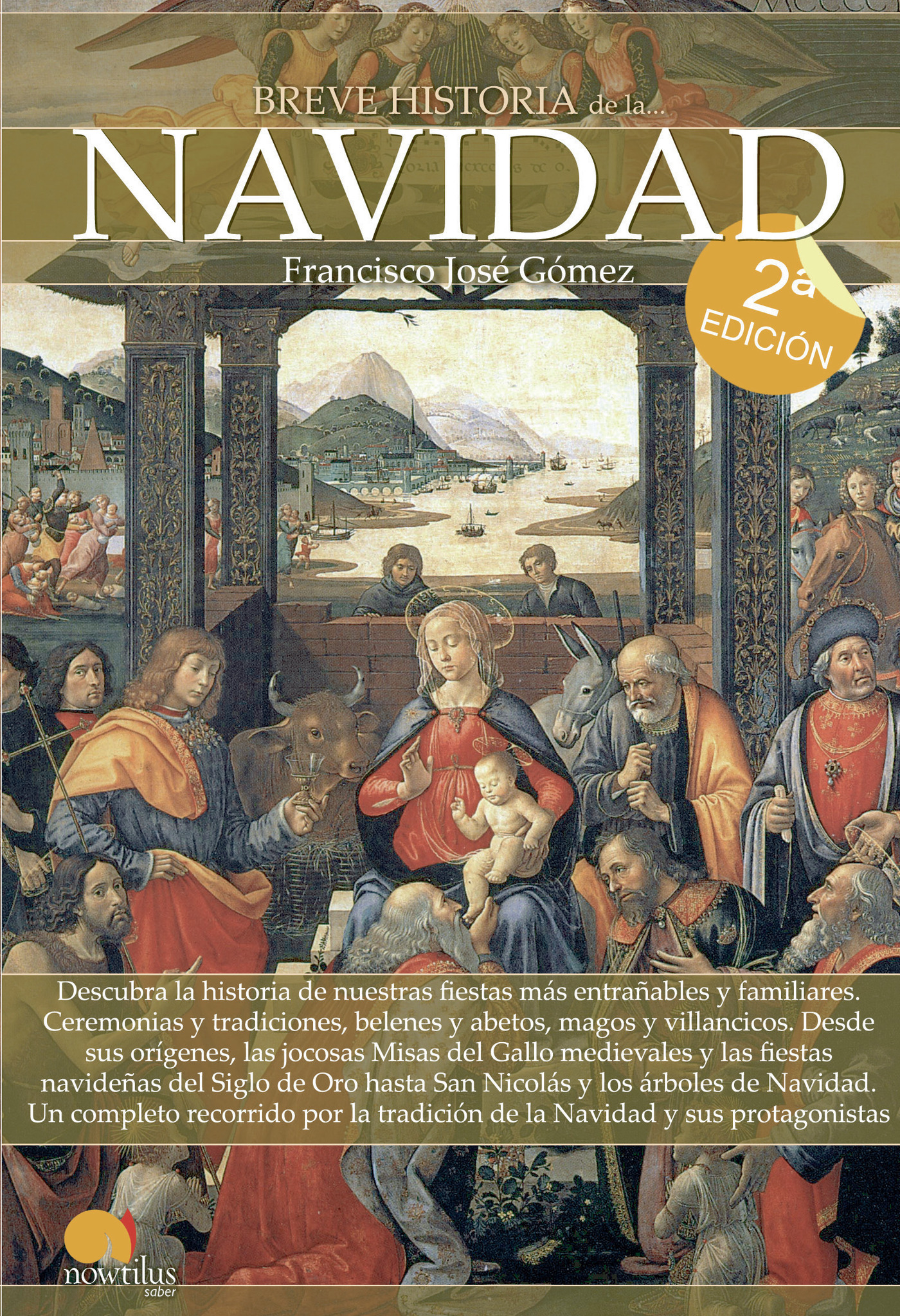 Portada de Breve historia de la Navidad