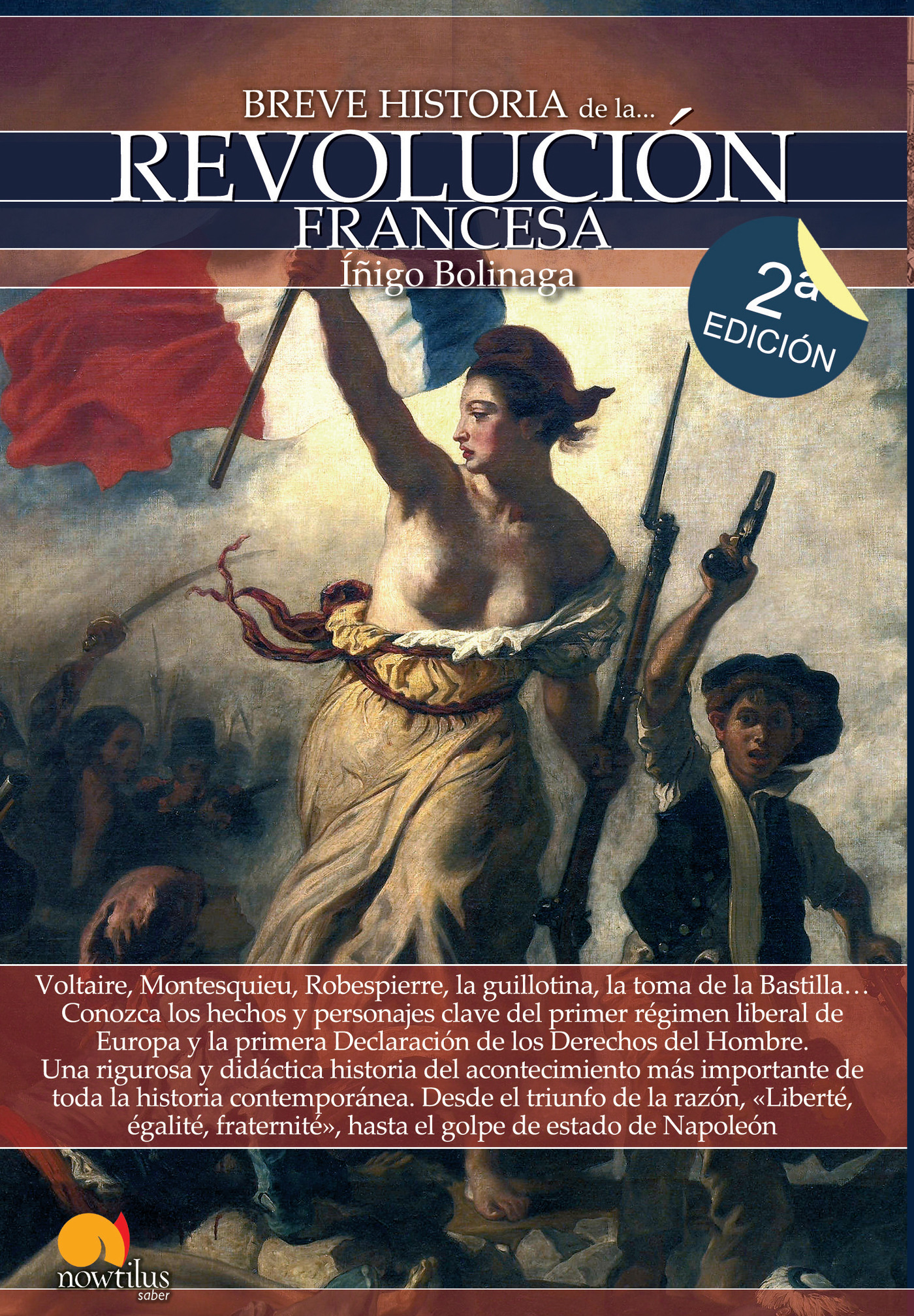 Portada de Breve historia de la Revolución Francesa