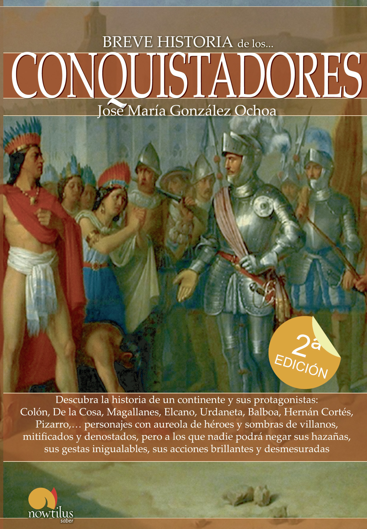 Portada de Breve historia de los conquistadores