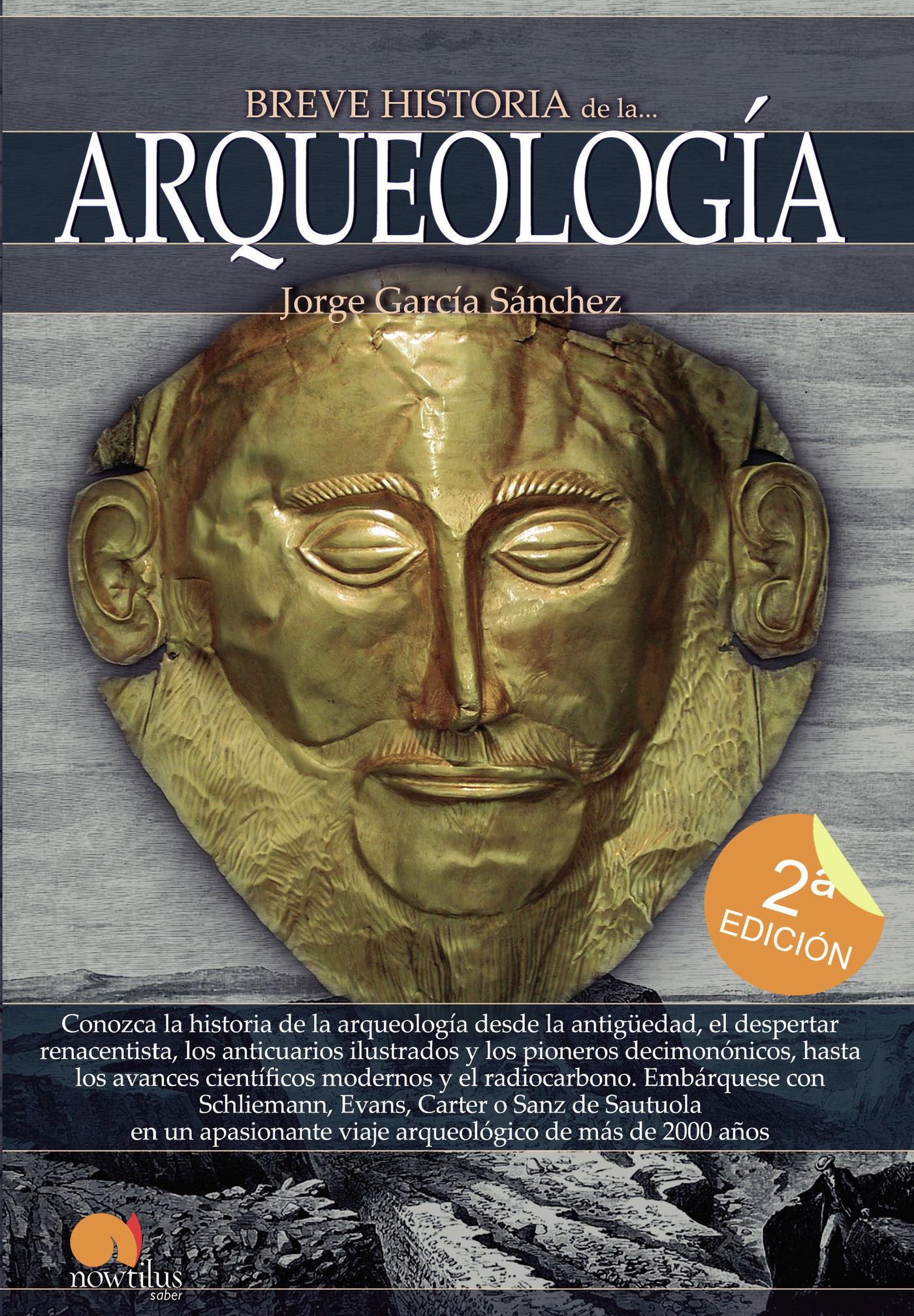 Portada de Breve historia de la arqueología