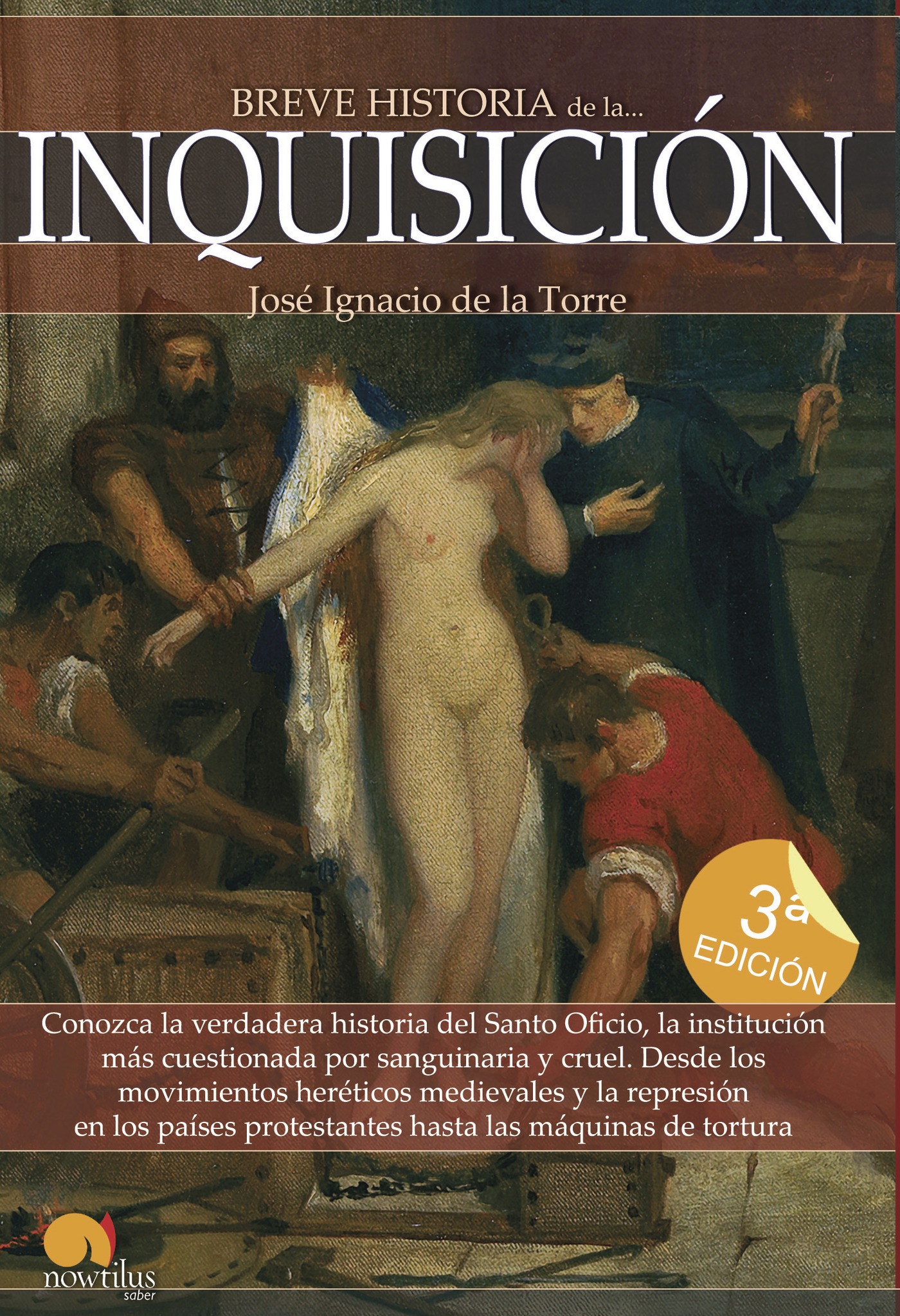 Portada de Breve historia de la Inquisición