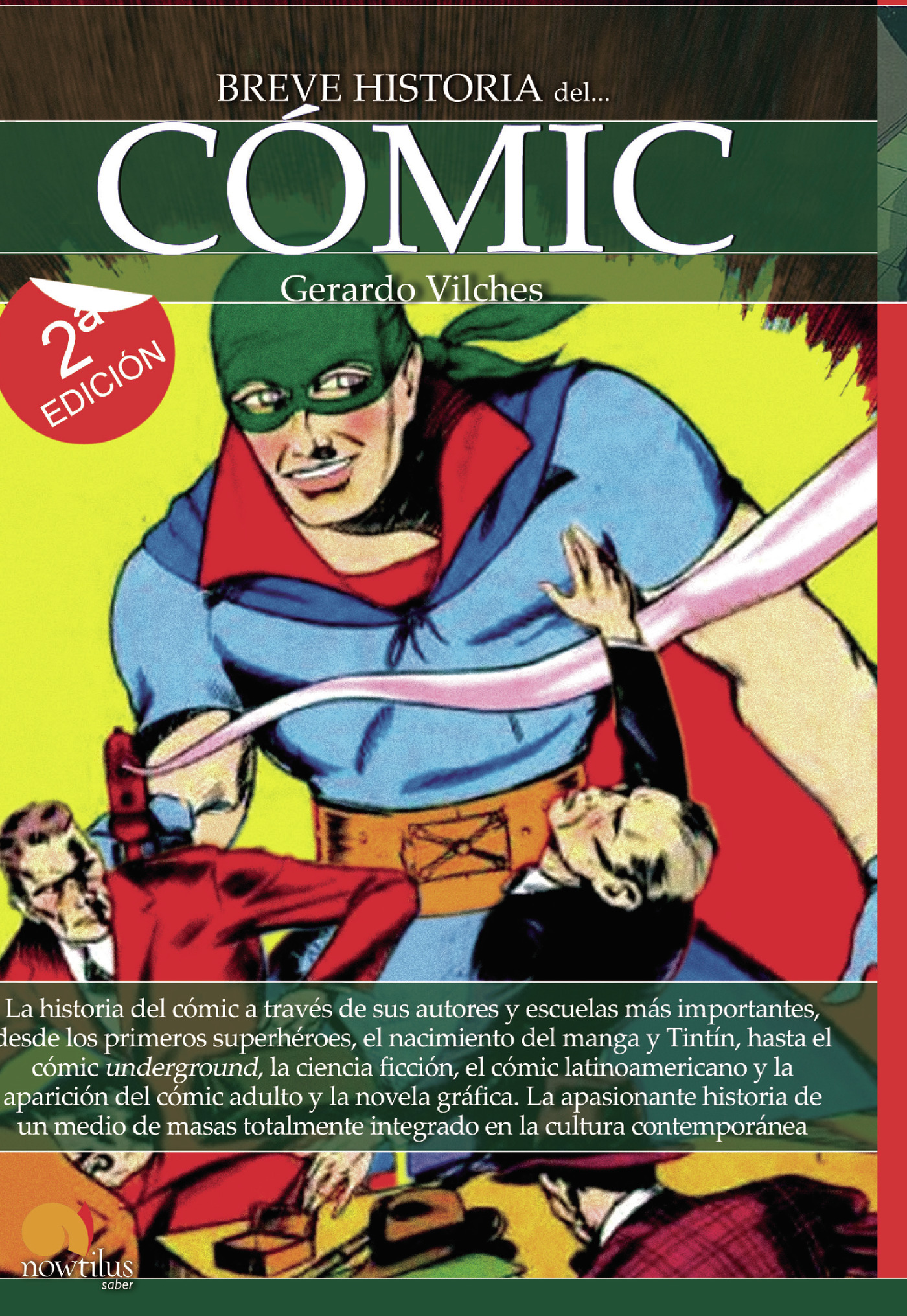 Portada de Breve historia del cómic