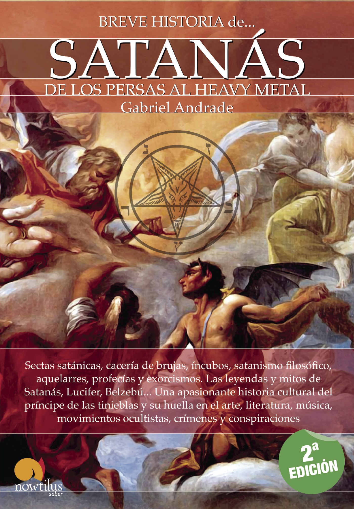 Portada de Breve historia de Satanás · Gabriel Andrade