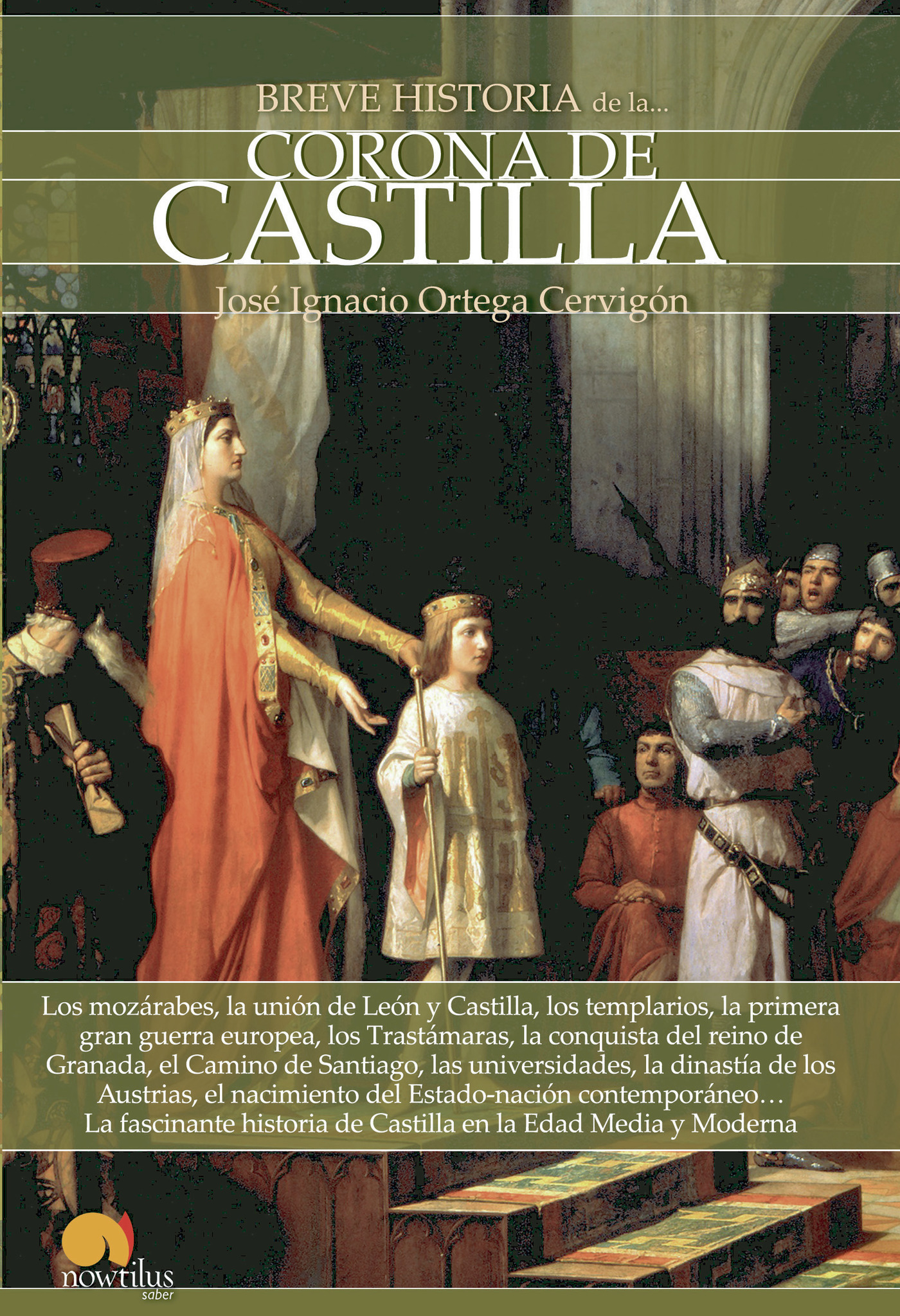 Portada de Breve historia de la Corona de Castilla