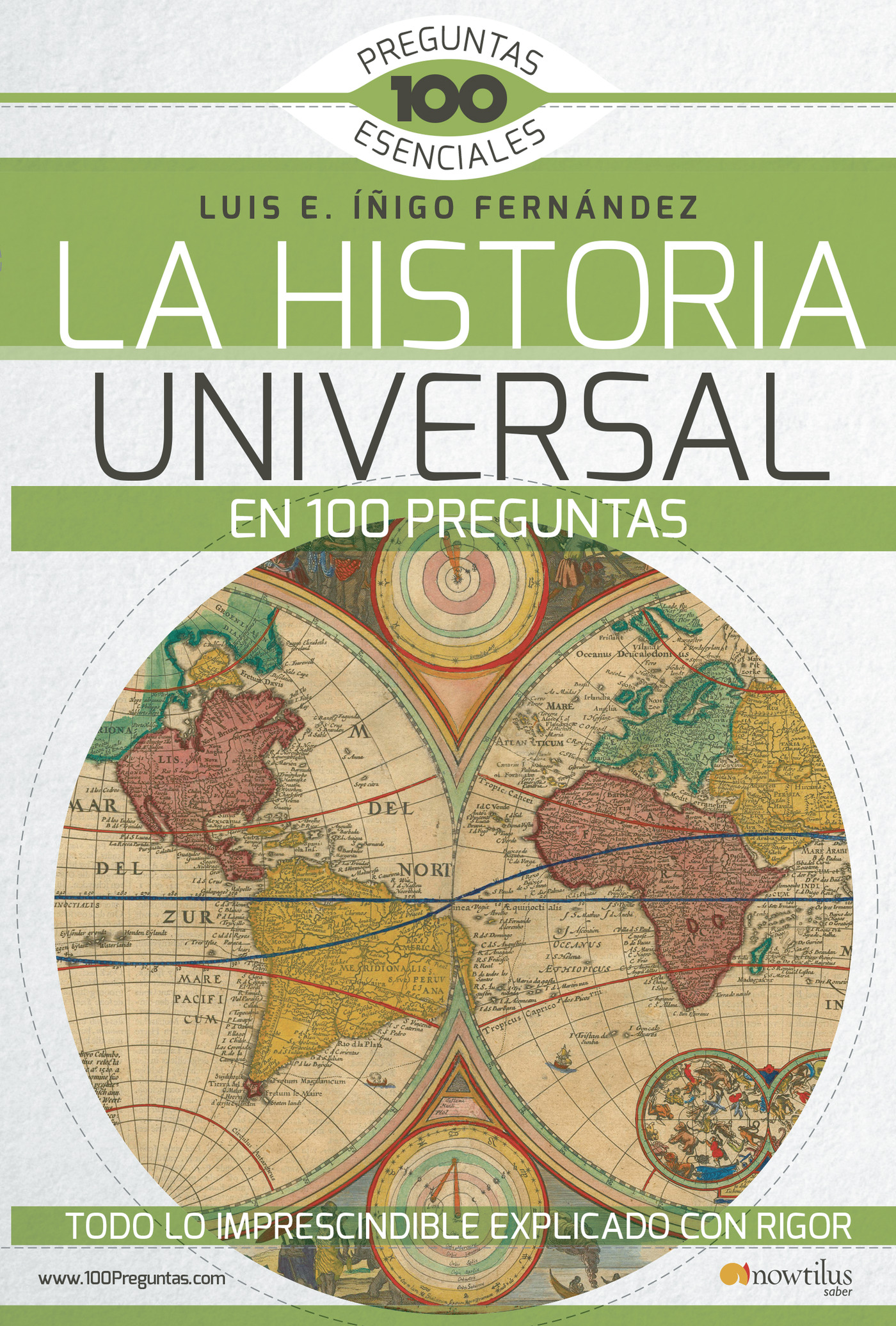 Portada de La Historia Universal en 100 preguntas