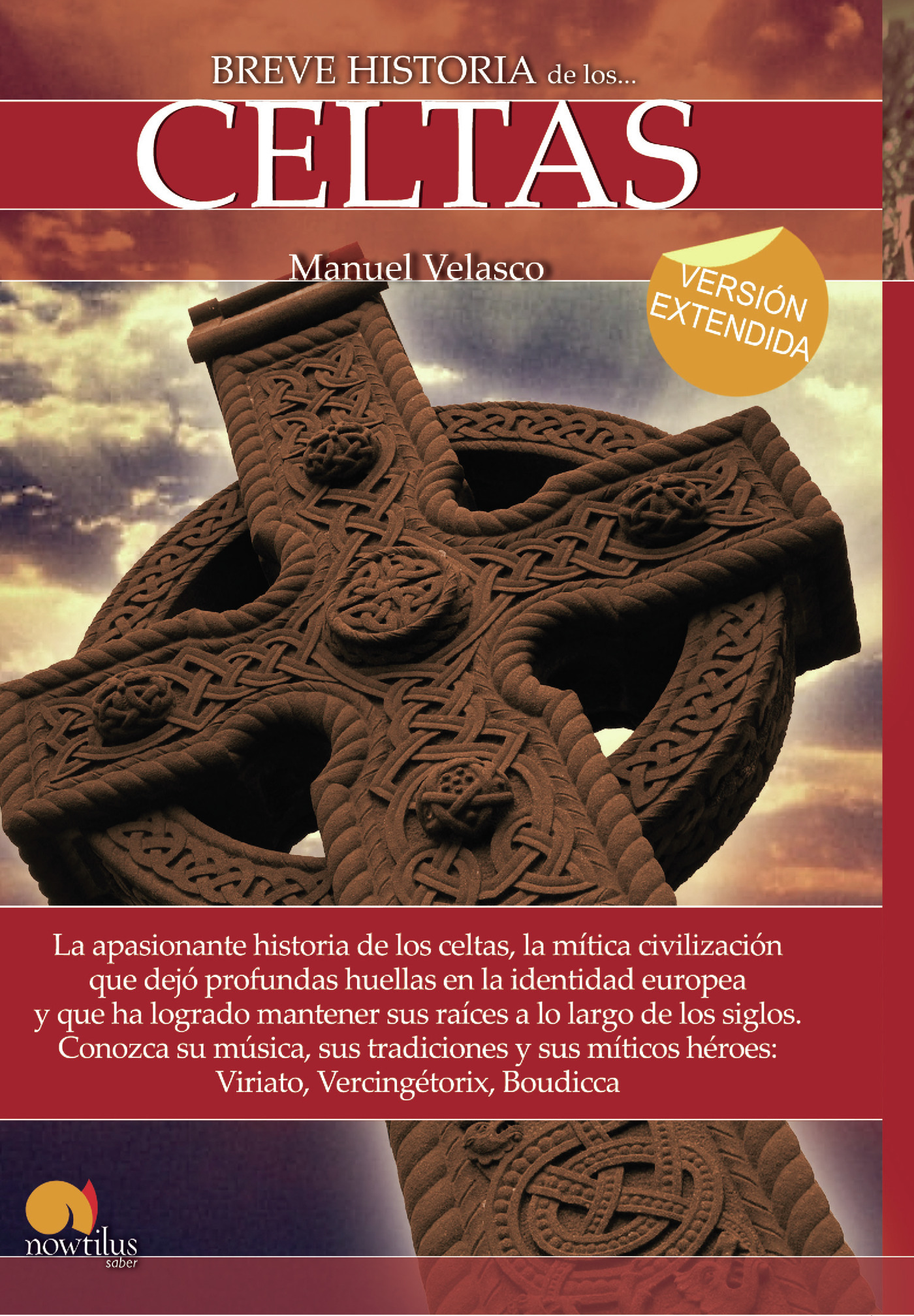 Portada de Breve historia de los celtas · Manuel Velasco