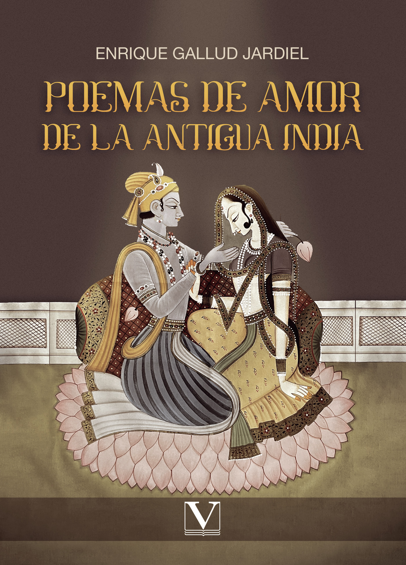 Portada de Poemas de amor de la antigua India