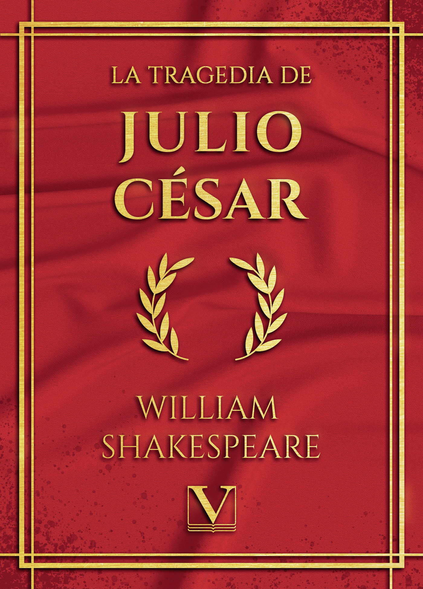 Portada de La tragedia de Julio César