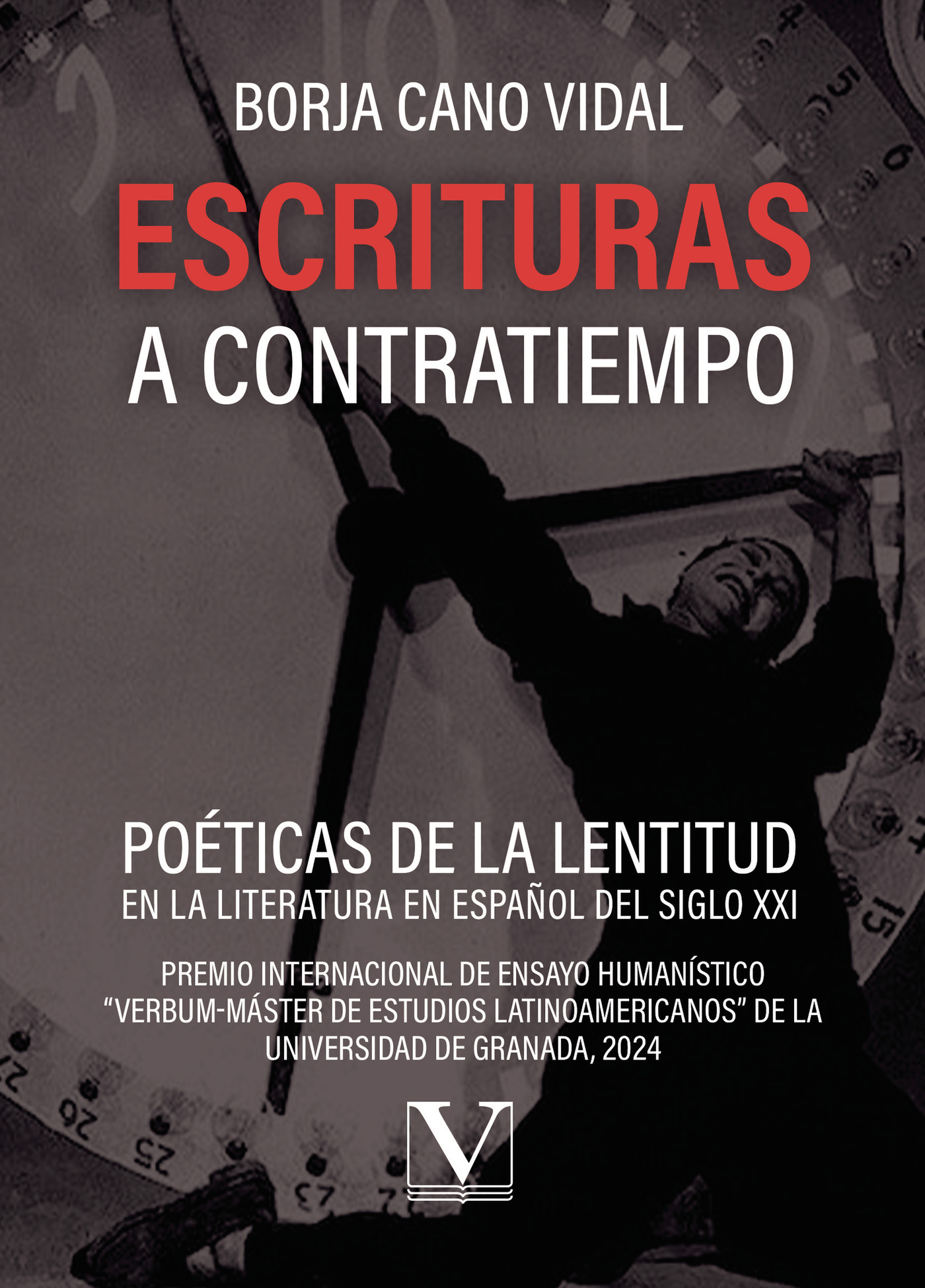 Portada de Escrituras a contratiempo · Borja Cano Vidal