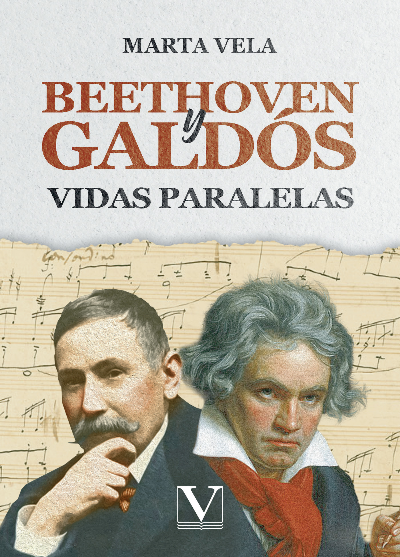 Portada de Beethoven y Galdós · Marta Vela
