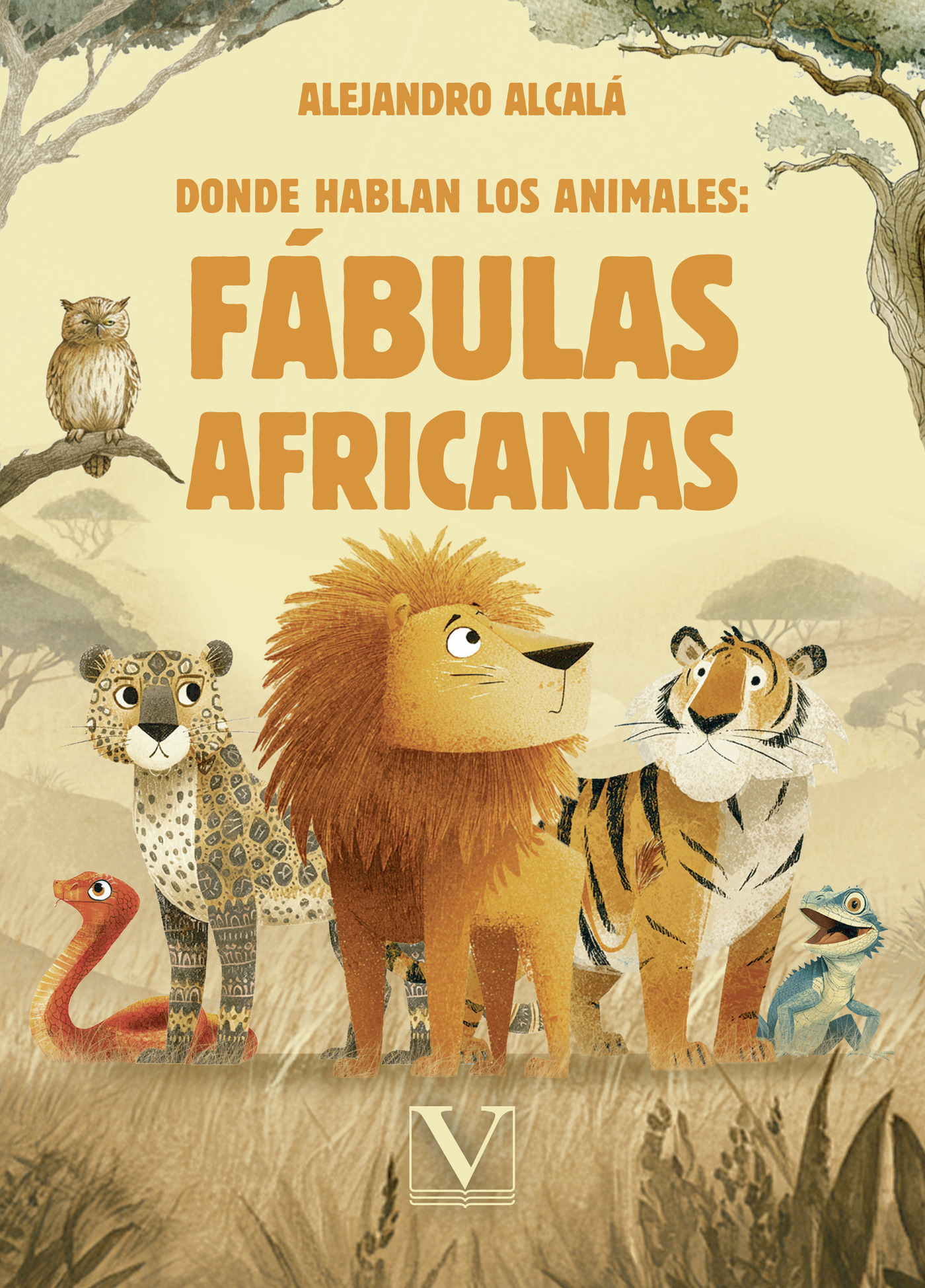 Portada de Donde Hablan los Animales: Fábulas Africanas