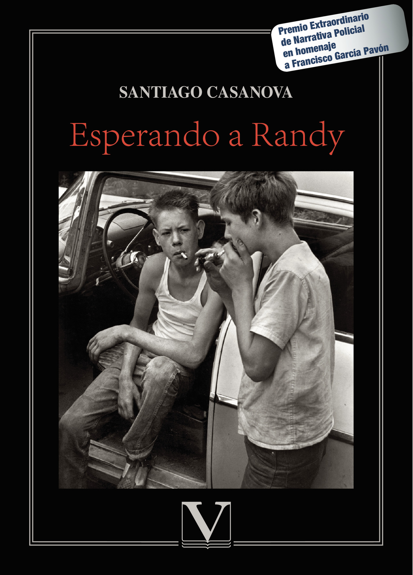 Portada de Esperando a Randy · Santiago Casanova