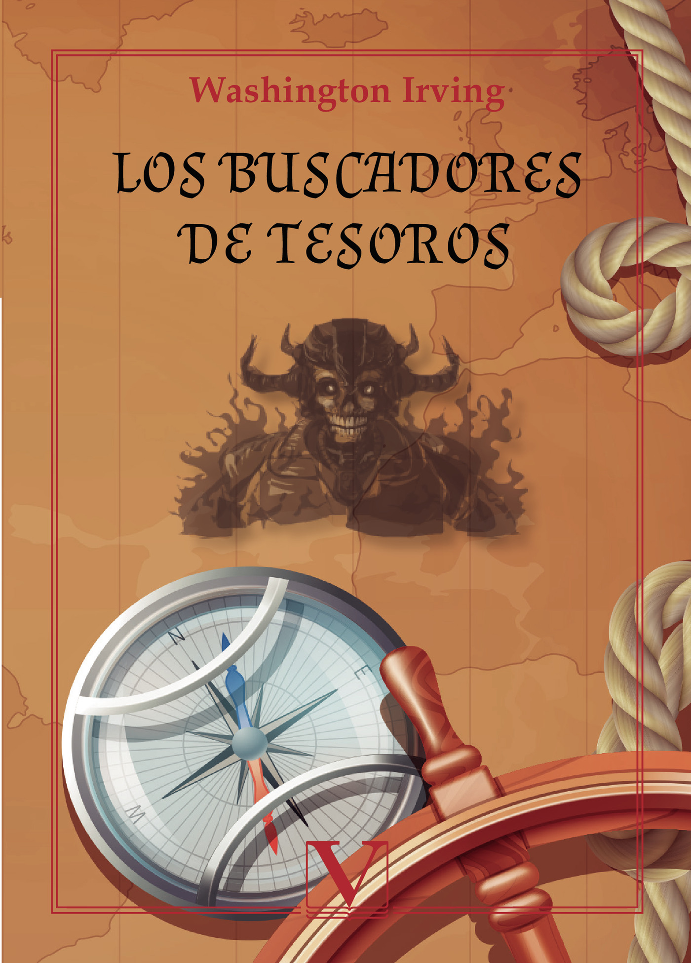 Portada de Los Buscadores de Tesoros · Washington Irving