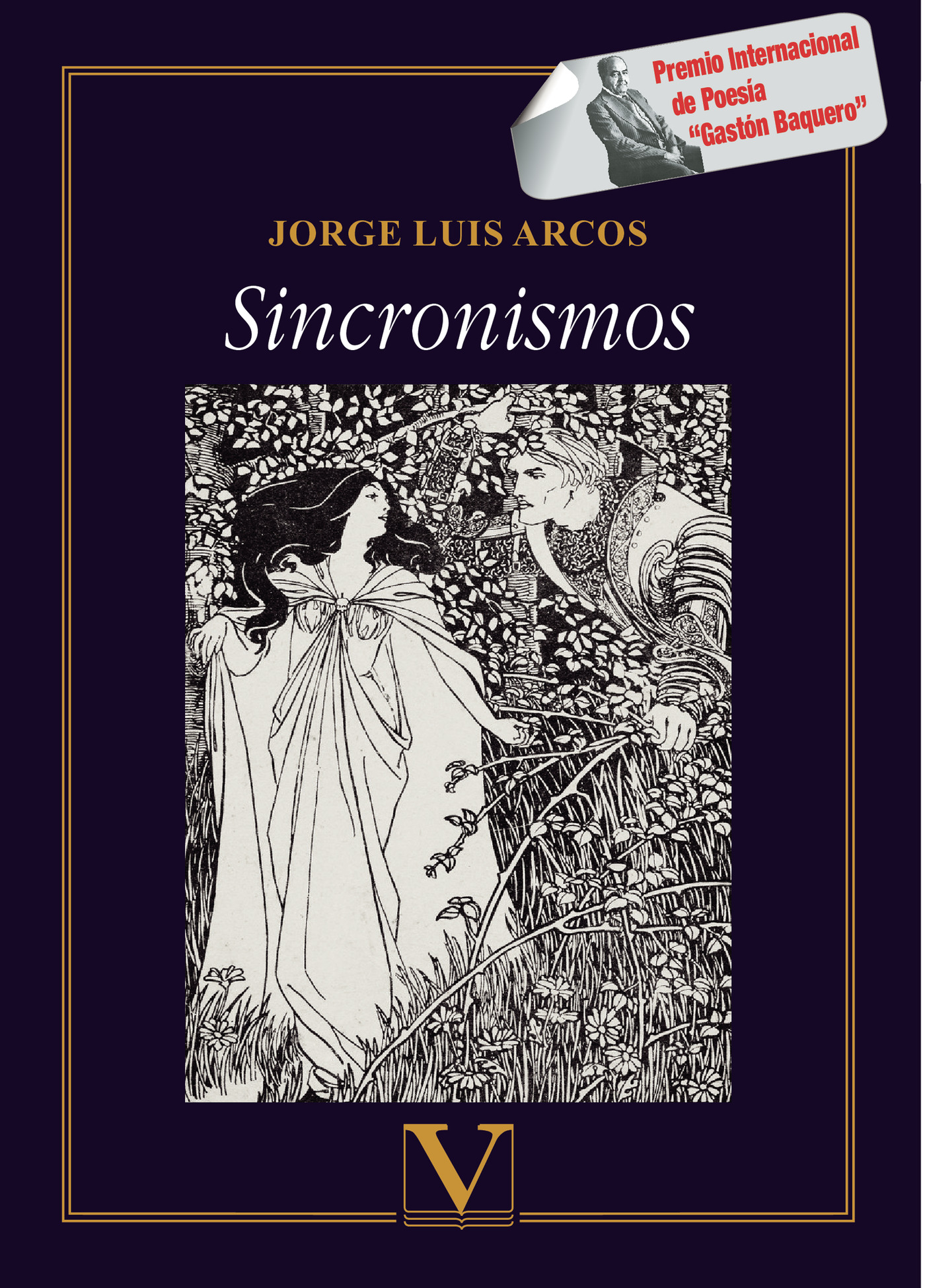 Portada de Sincronismos · Jorge Luis Arcos