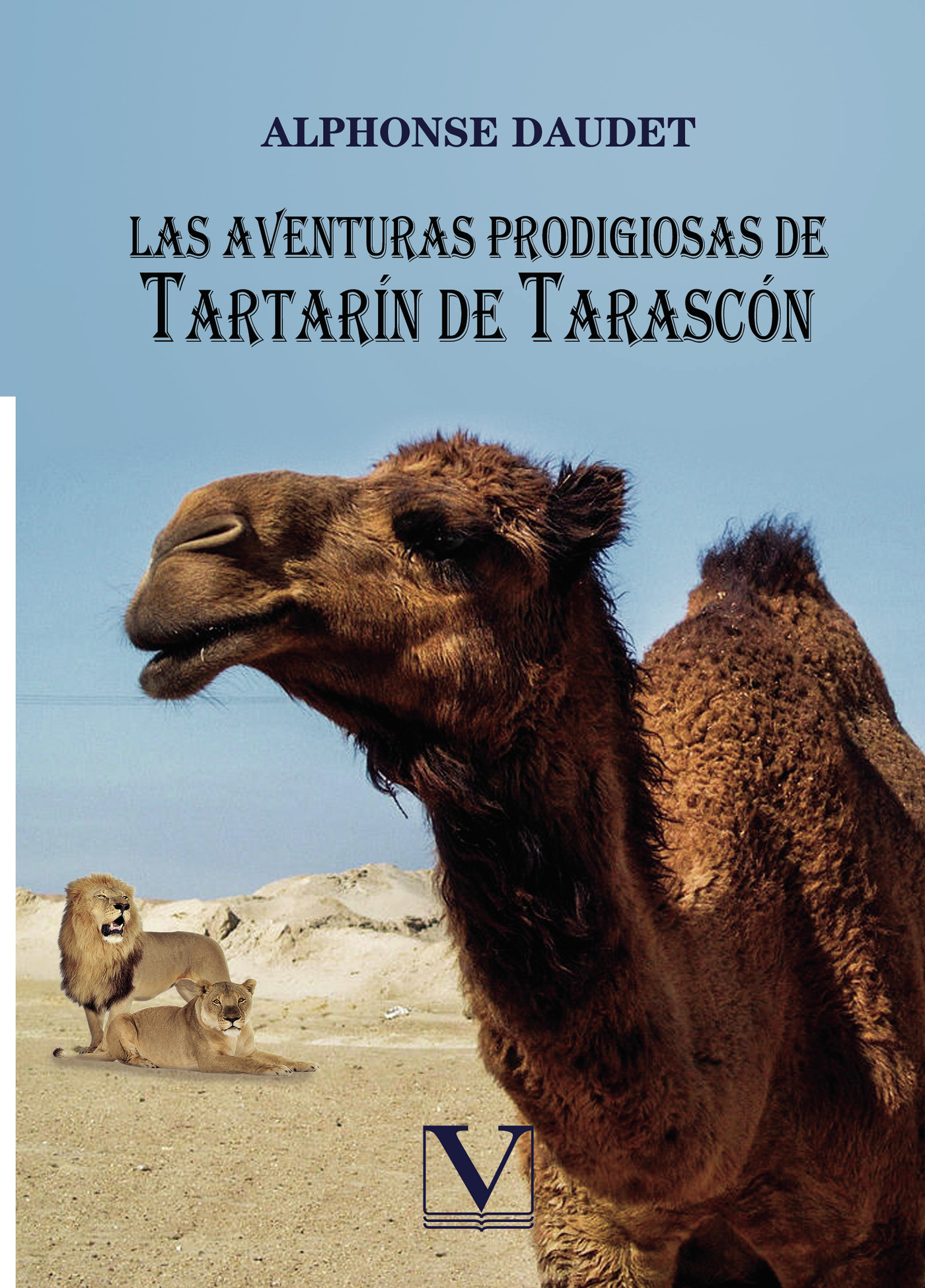 Portada de Las aventuras prodigiosas de Tartarín de Tarascón