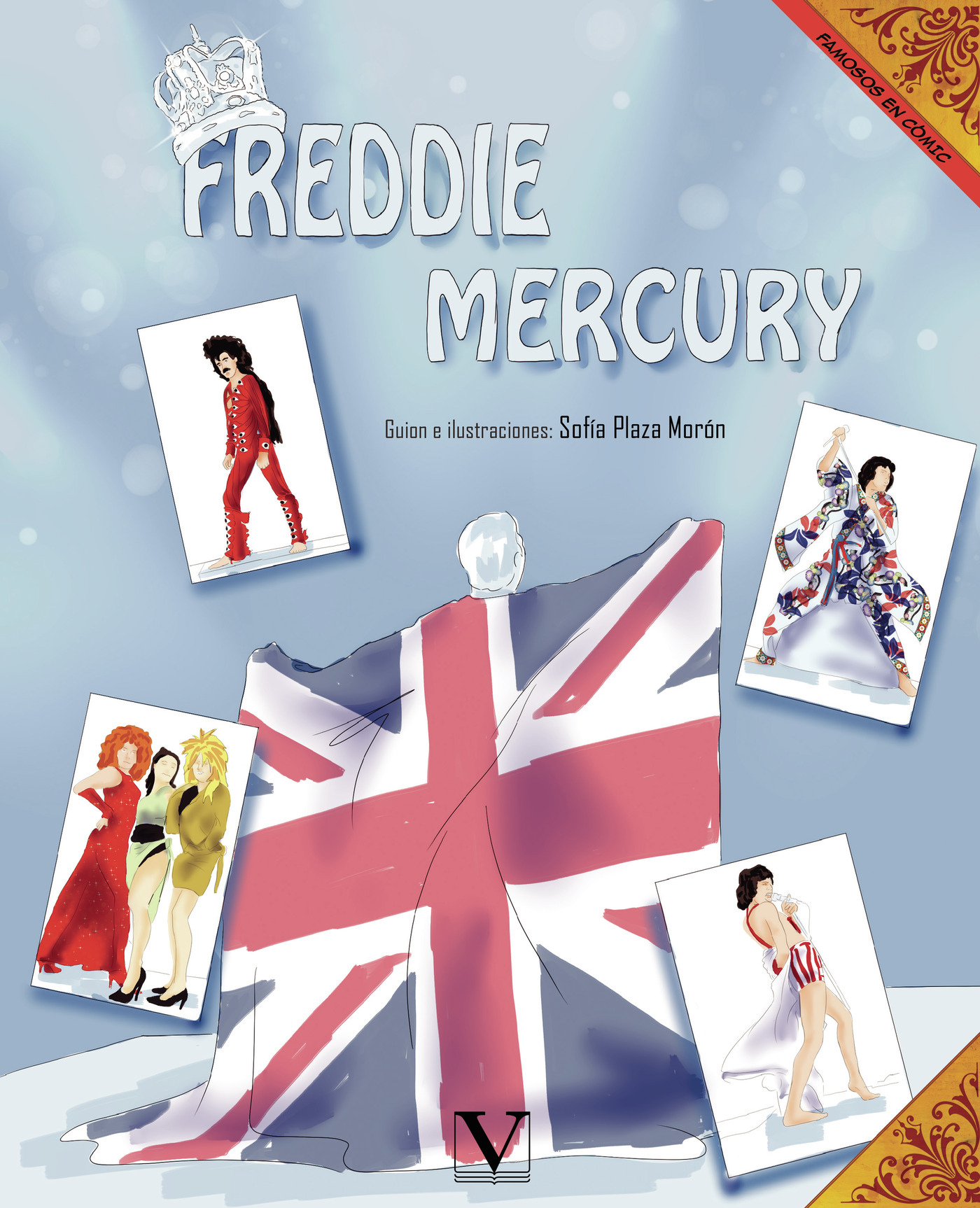 Portada de Freddie Mercury (Cómic)