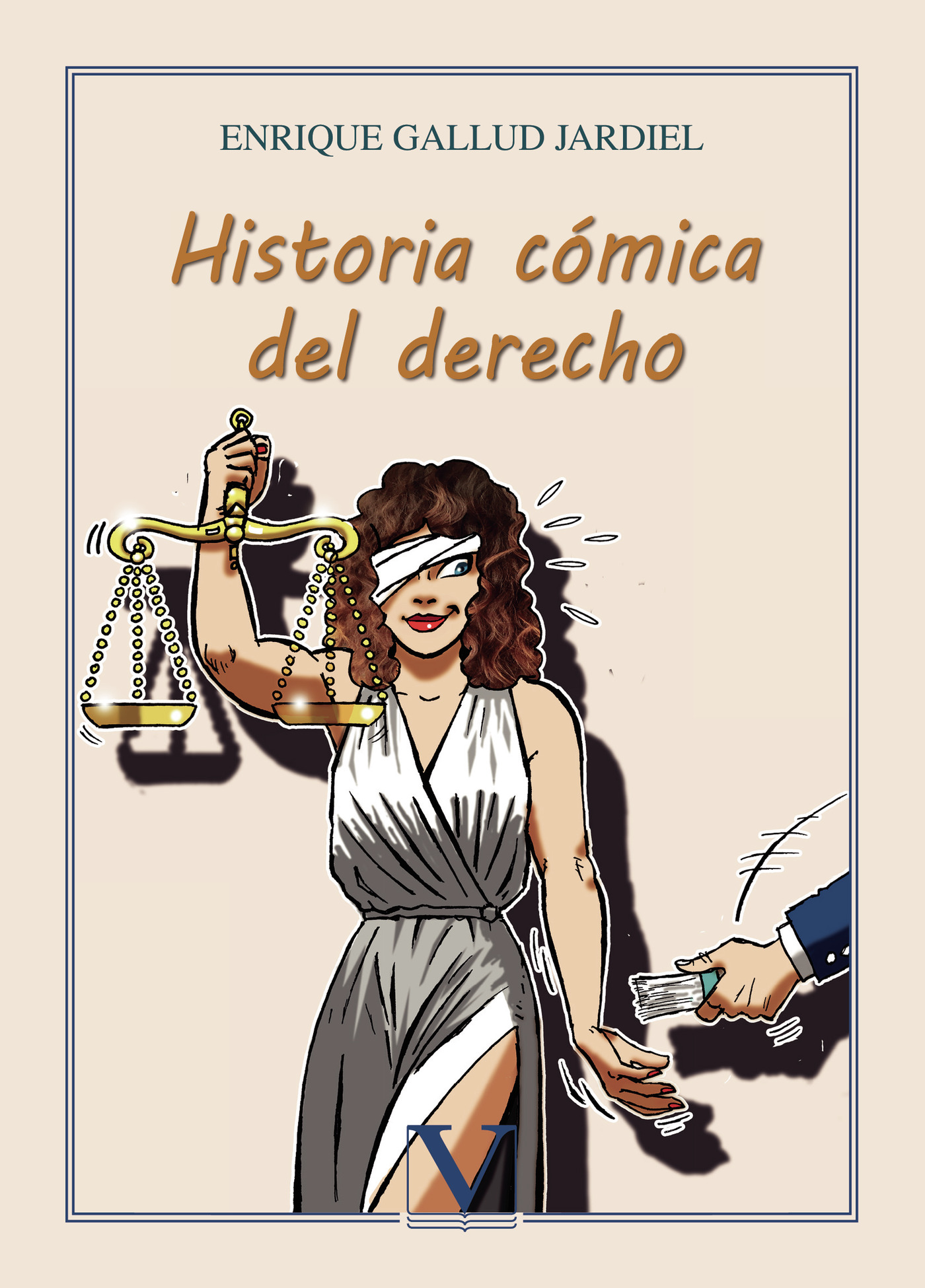 Portada de Historia cómica del derecho