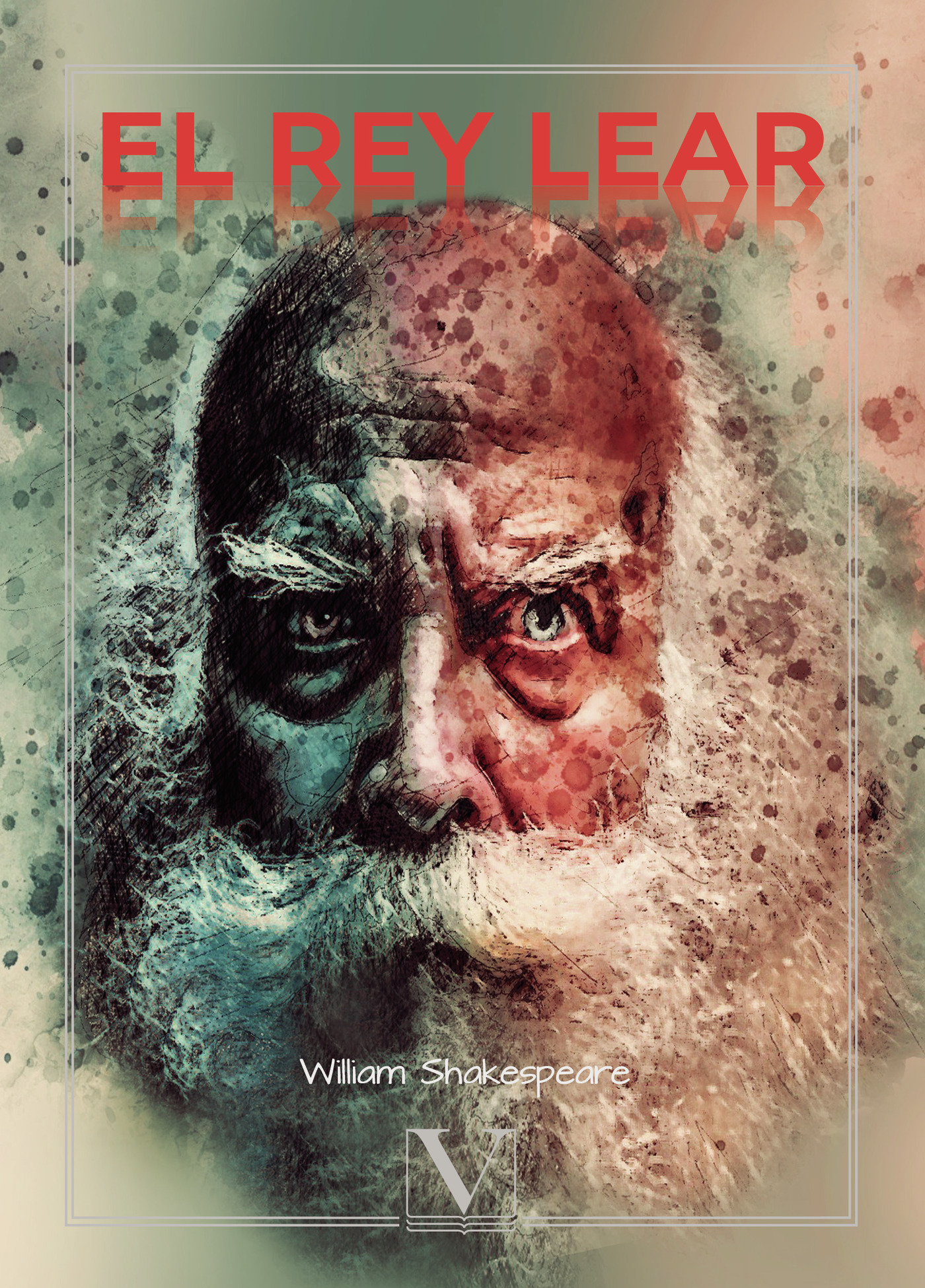 Portada de El Rey Lear · William Shakespeare
