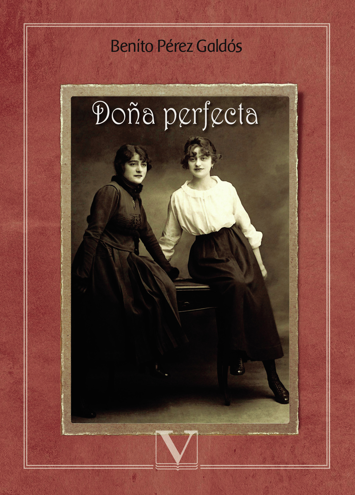Portada de Doña perfecta · Benito Pérez Galdós