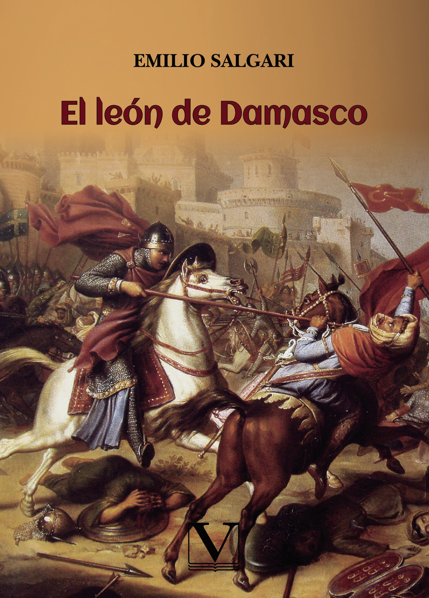 Portada de El León de Damasco