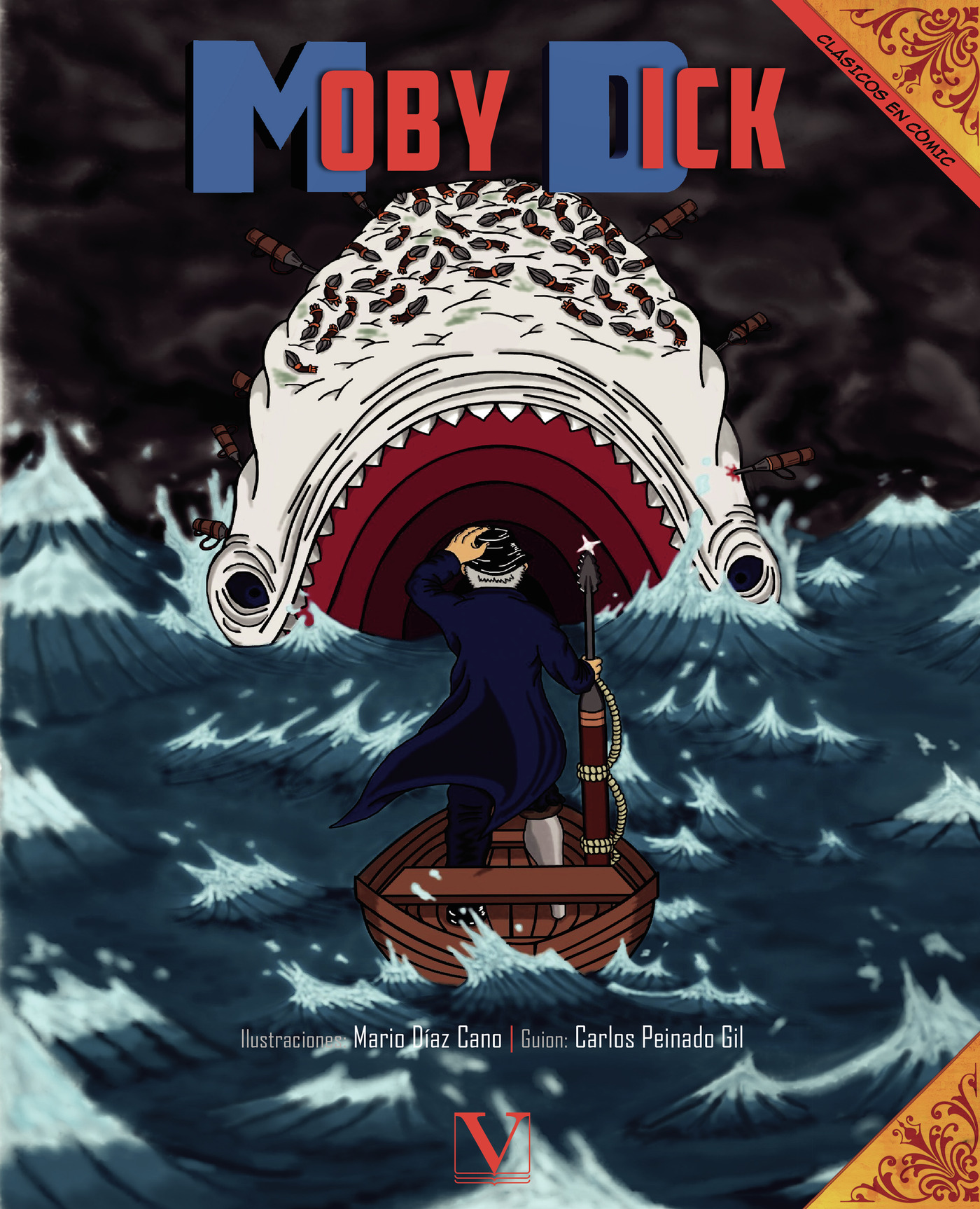 Portada de Moby Dick (Cómic)