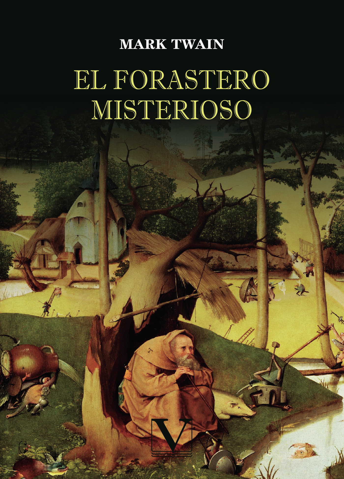 Portada de El forastero misterioso