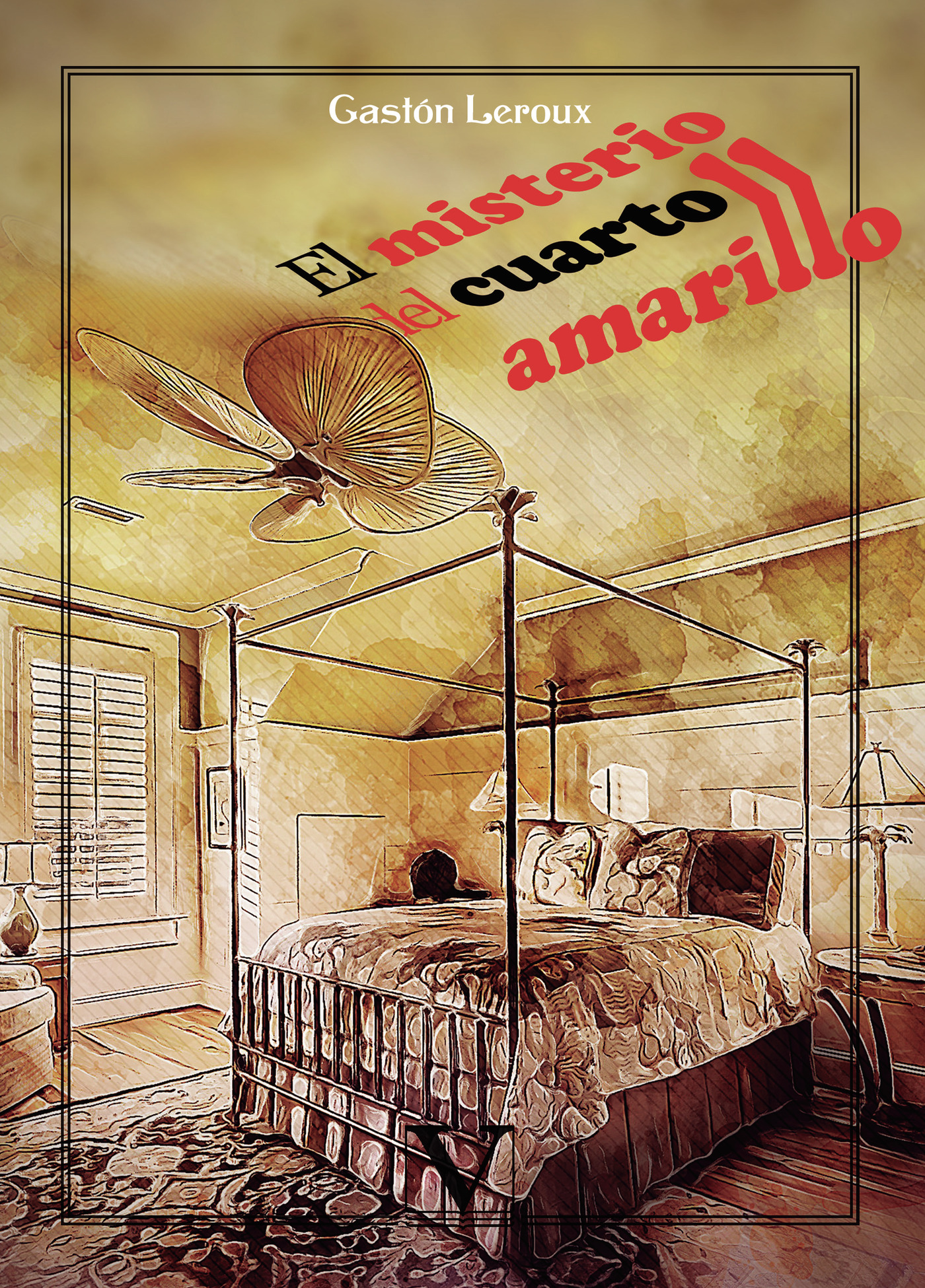 Portada de El misterio del cuarto amarillo