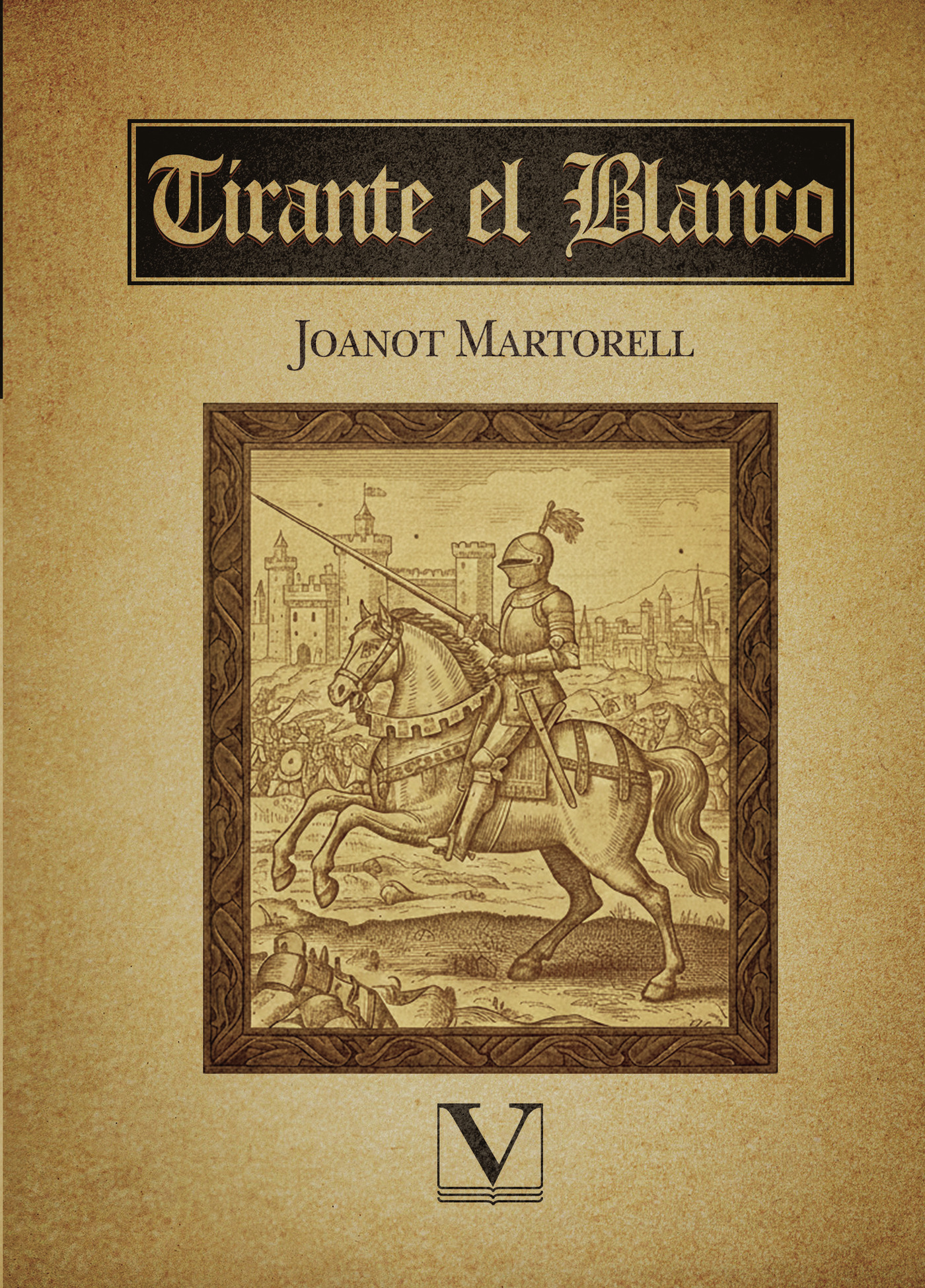 Portada de Tirante el Blanco