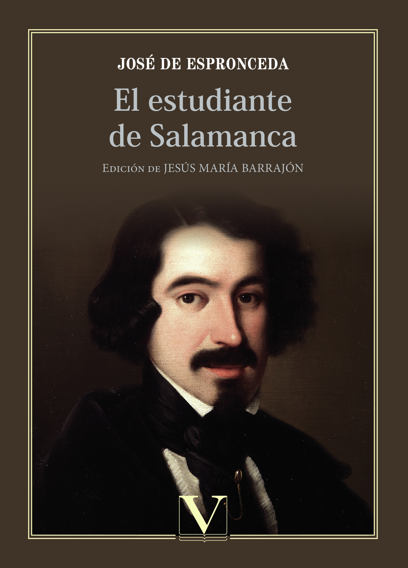 Portada de El estudiante de Salamanca · José De Espronceda