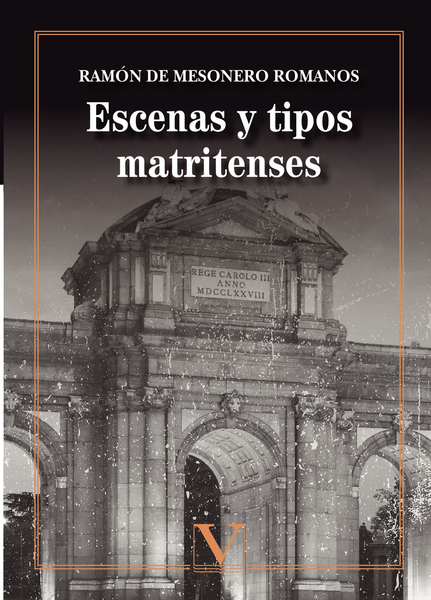 Portada de Escenas y tipos matritenses · Ramón De Mesonero Romanos