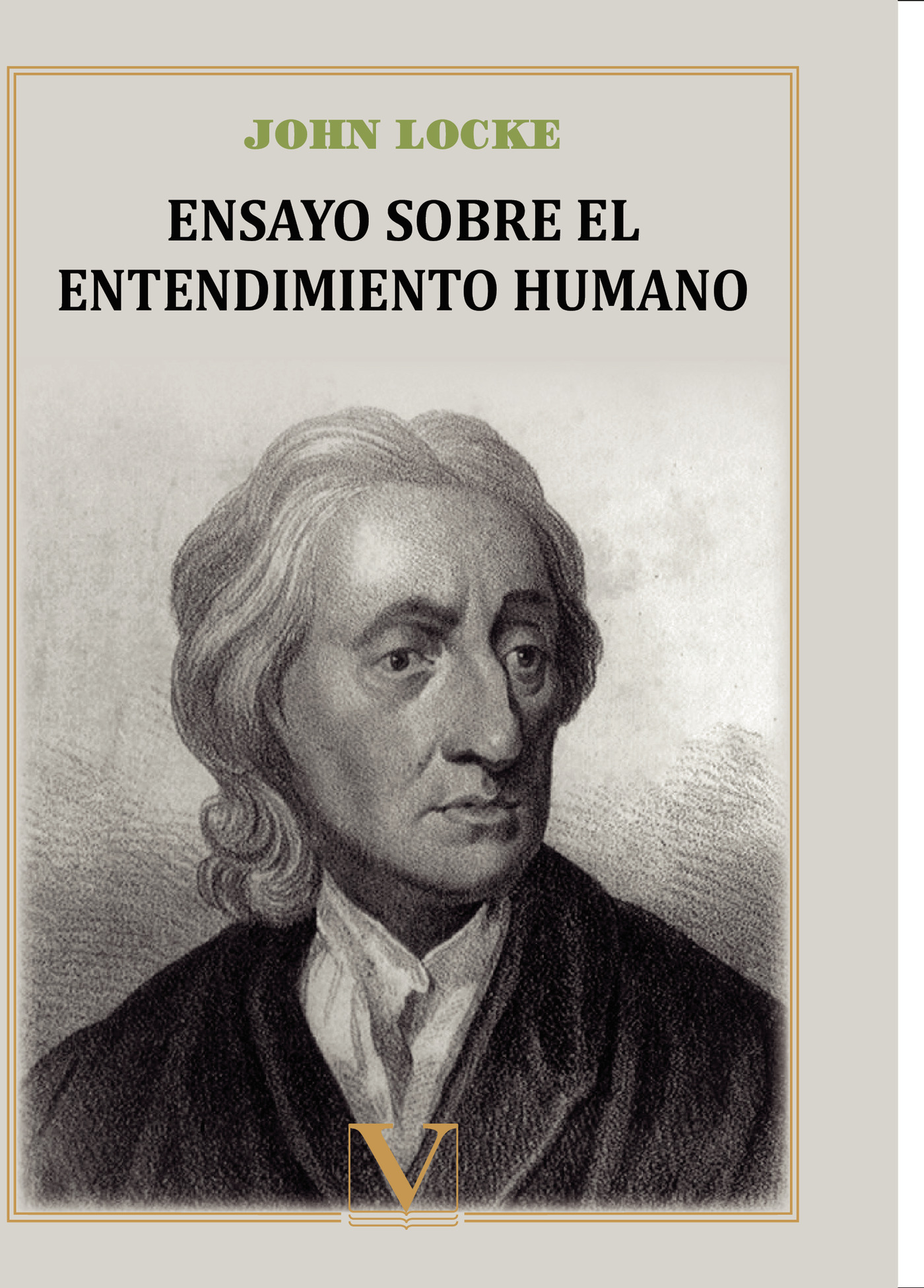 Portada de Ensayo sobre el entendimiento humano