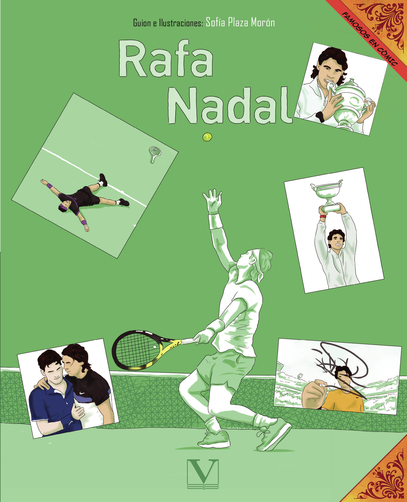 Portada de Rafa Nadal (Cómic)
