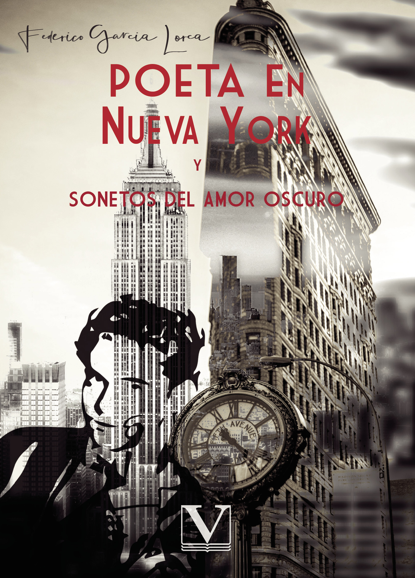 Portada de Poeta en Nueva York y Sonetos del amor oscuro