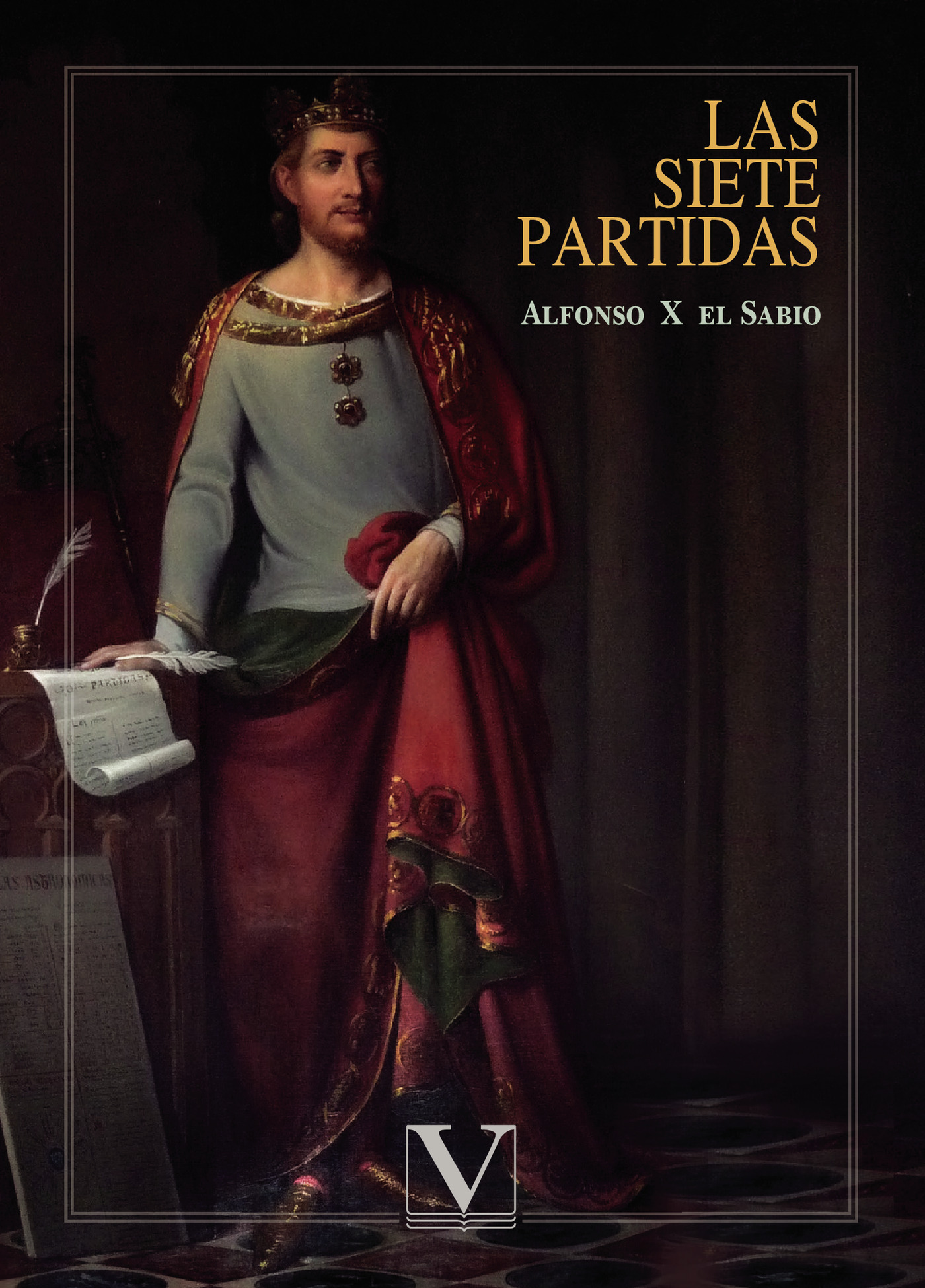Portada de Las siete partidas · Alfonso X el Sabio