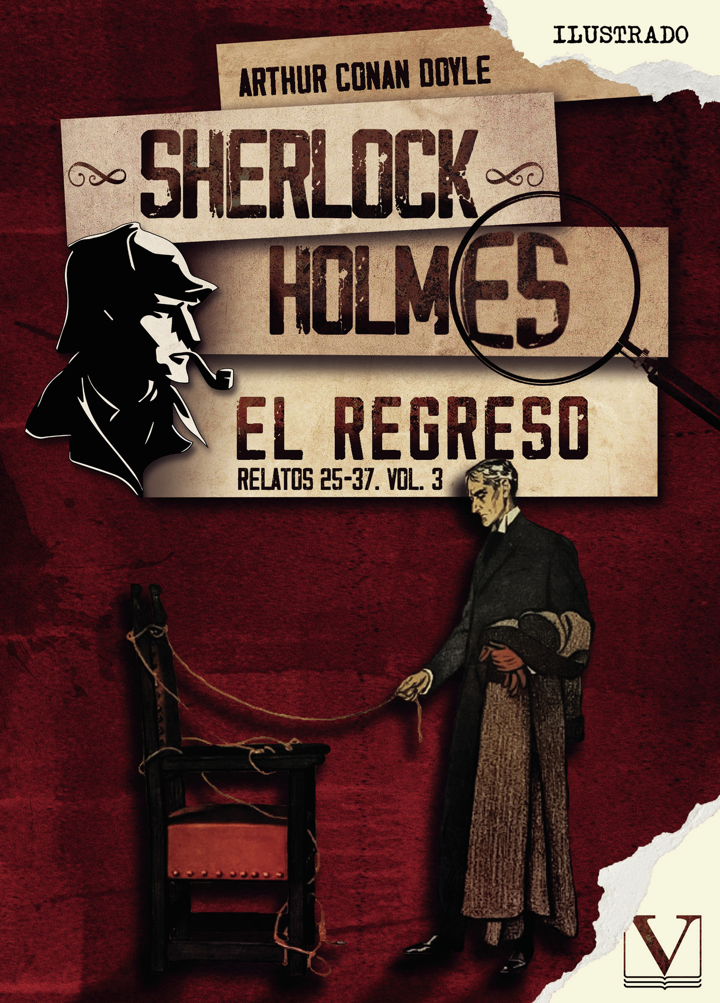 Portada de Sherlock Holmes · Arthur Conan Doyle