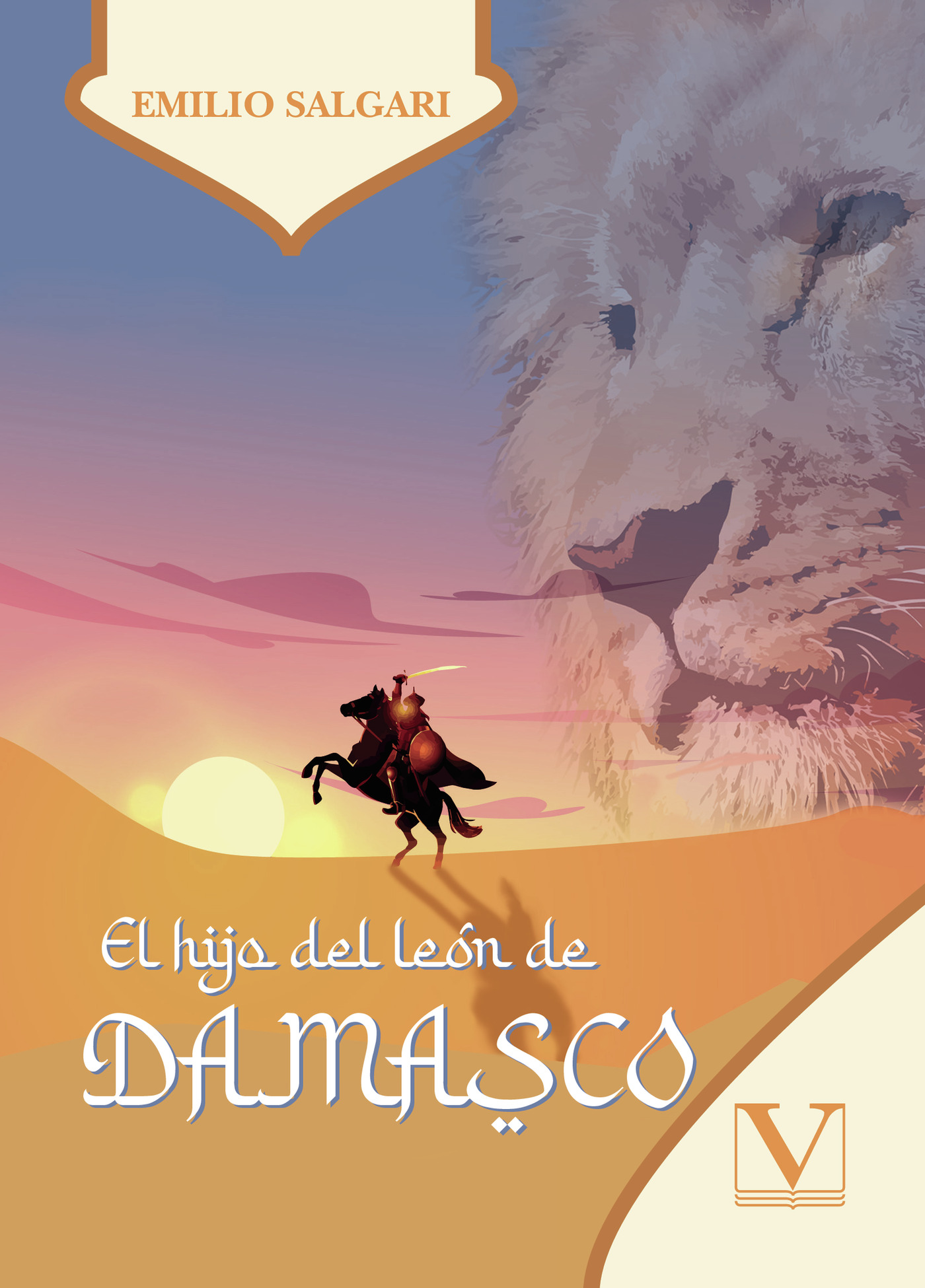 Portada de El hijo del León de Damasco