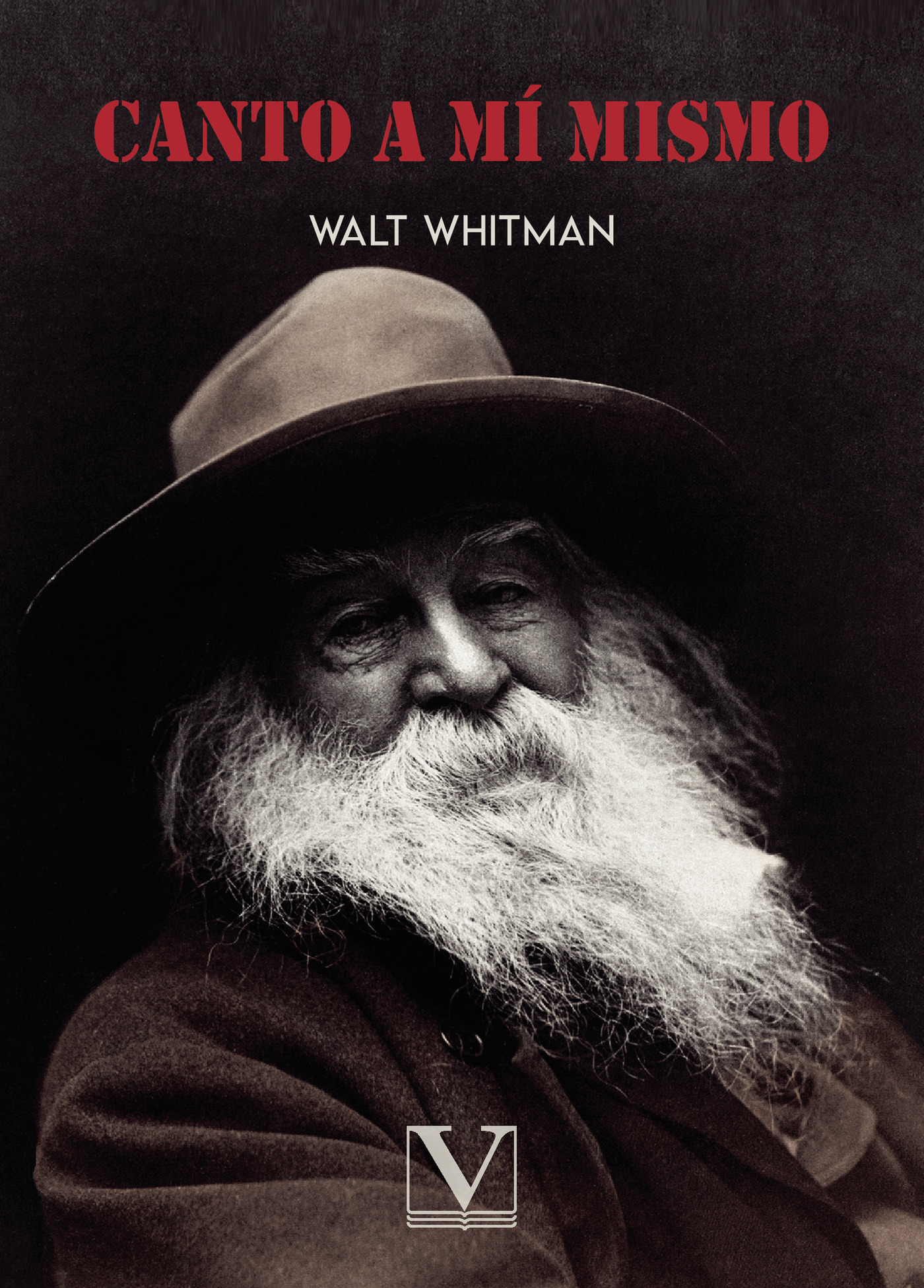 Portada de Canto a mí mismo · Walt Whitman