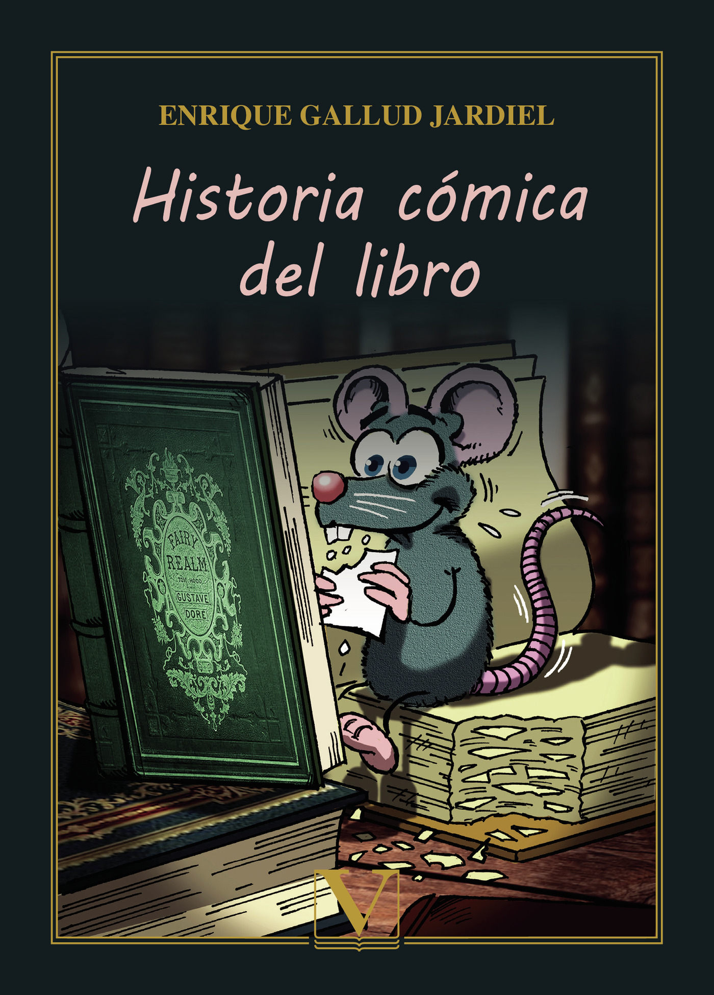 Portada de Historia cómica del libro · Enrique Gallud Jardiel