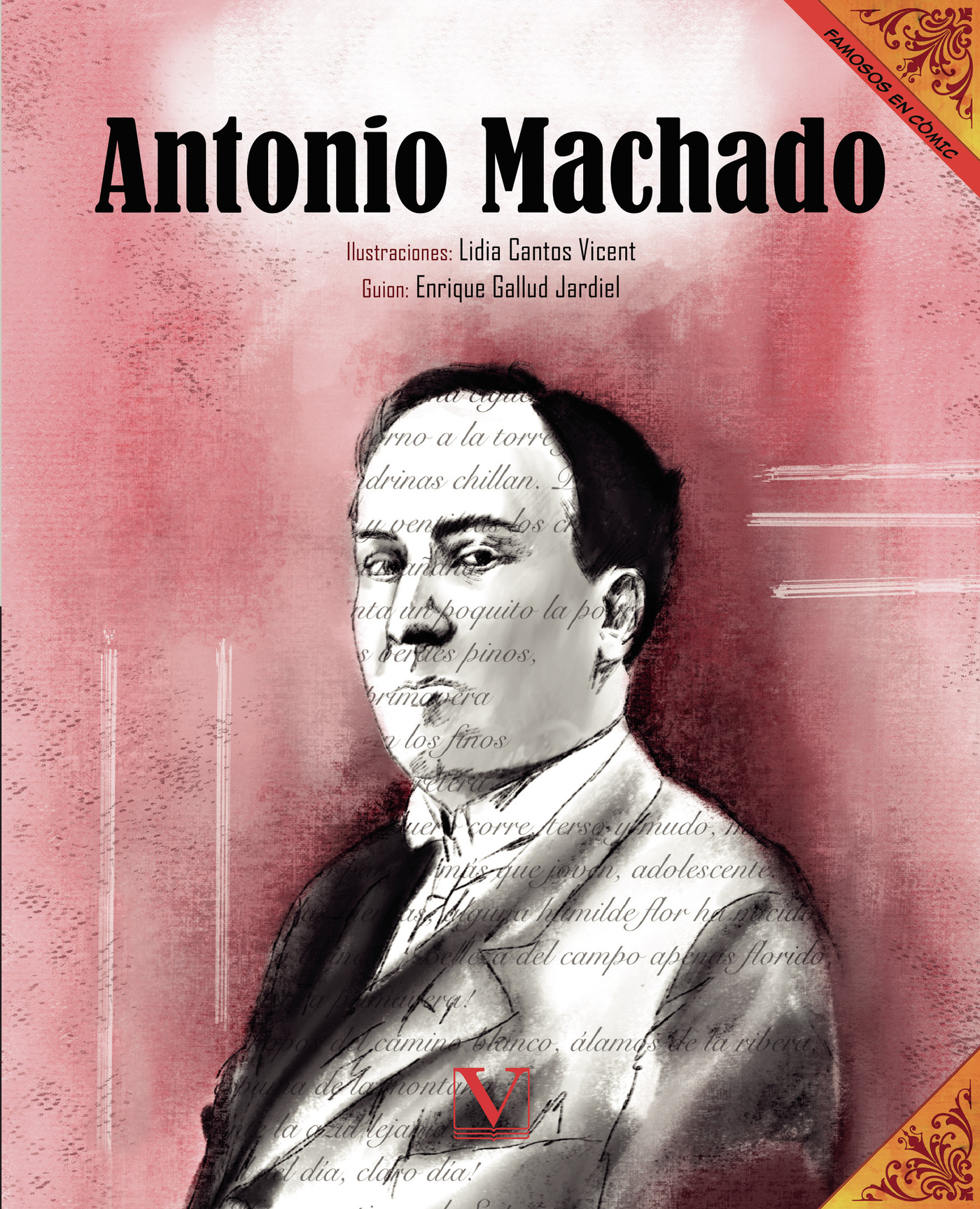 Portada de Antonio Machado (Cómic)