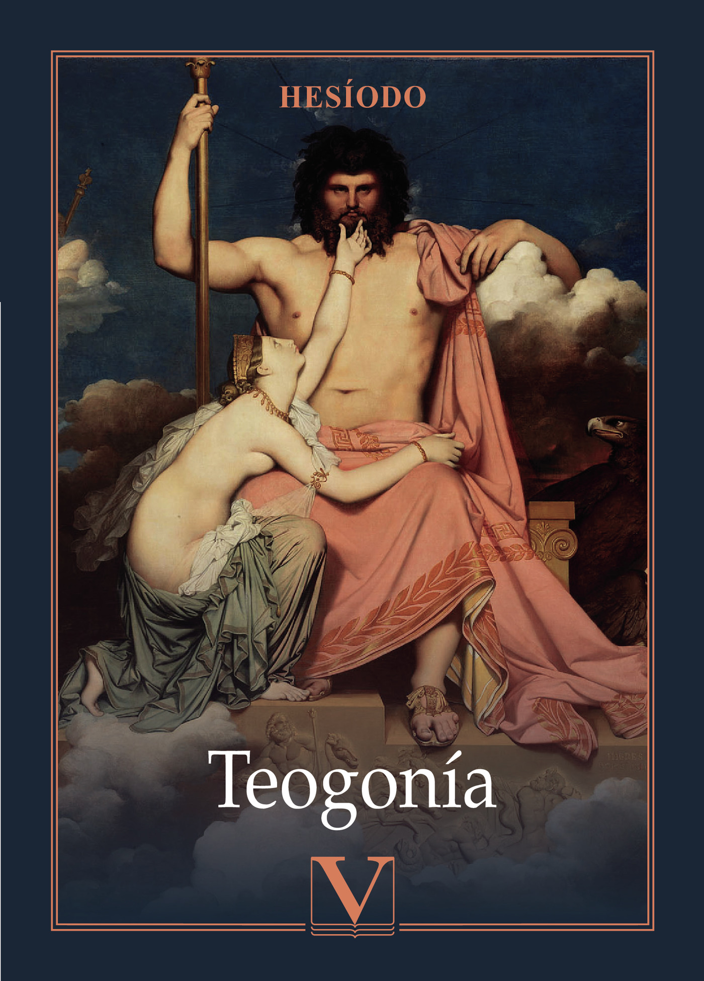 Portada de Teogonía · Hesíodo