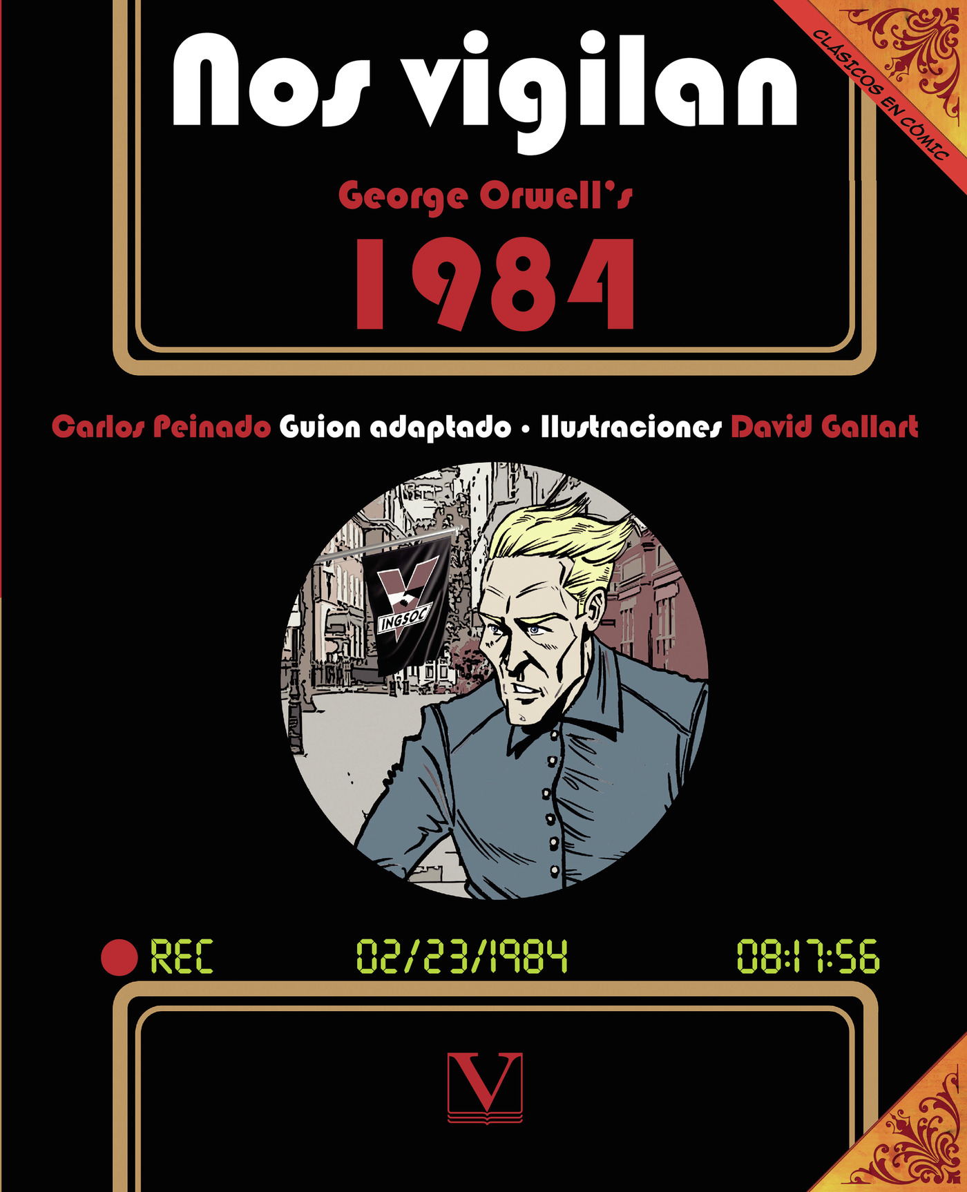 Portada de Nos vigilan (Cómic) · David Gallart
