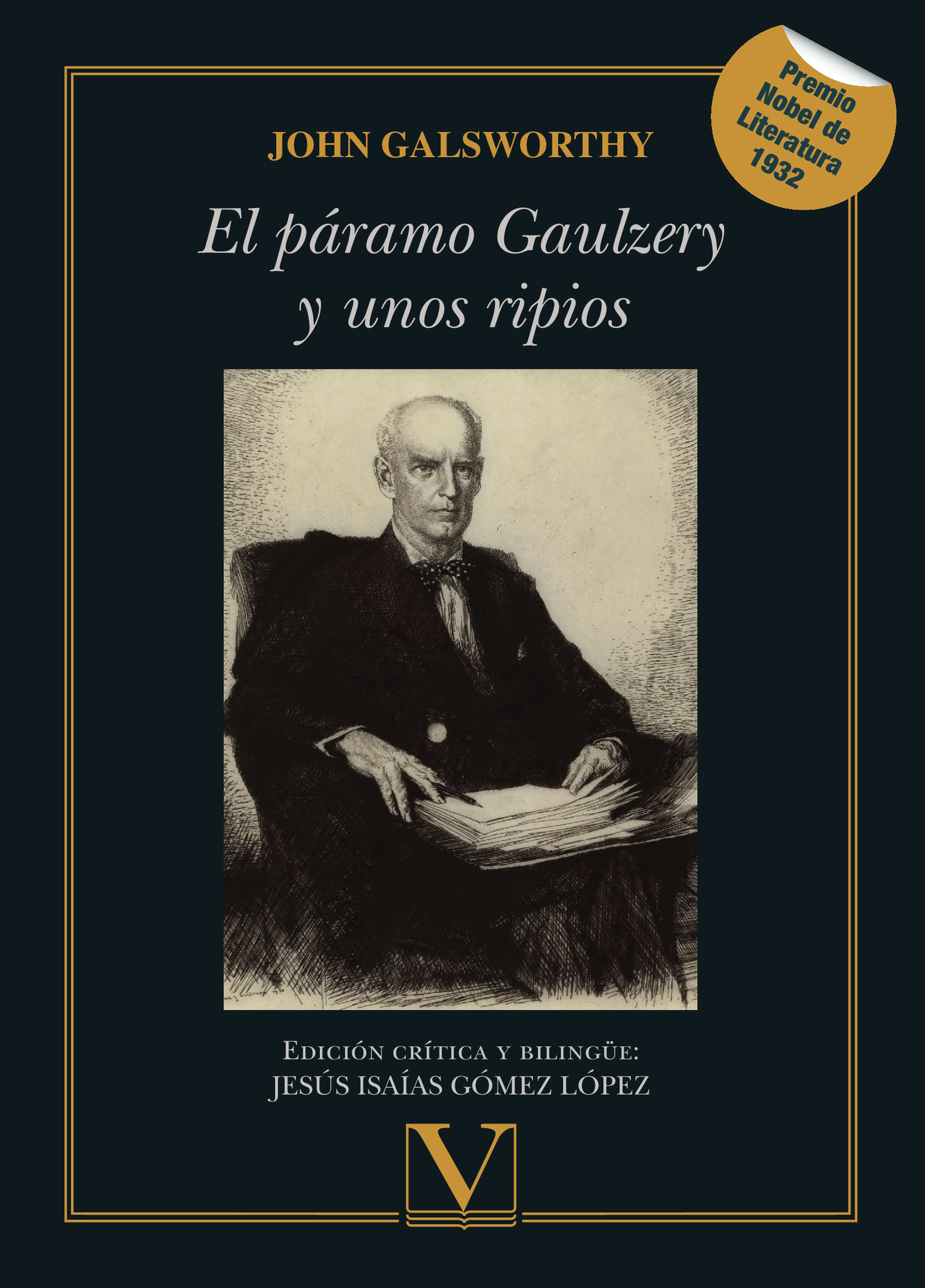 Portada de El páramo Gaulzery y unos ripios · John Galsworthy
