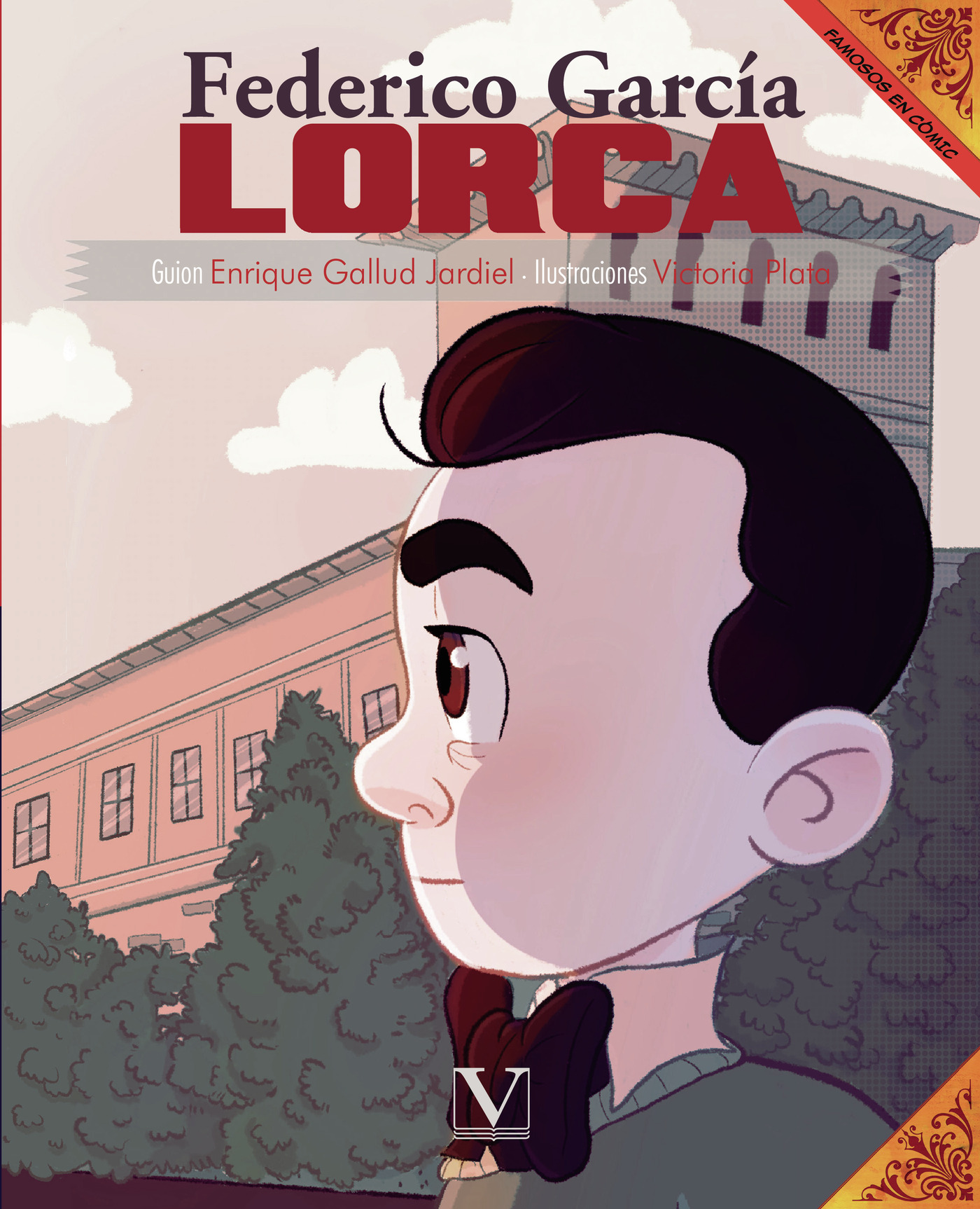 Portada de Federico García Lorca (Cómic)