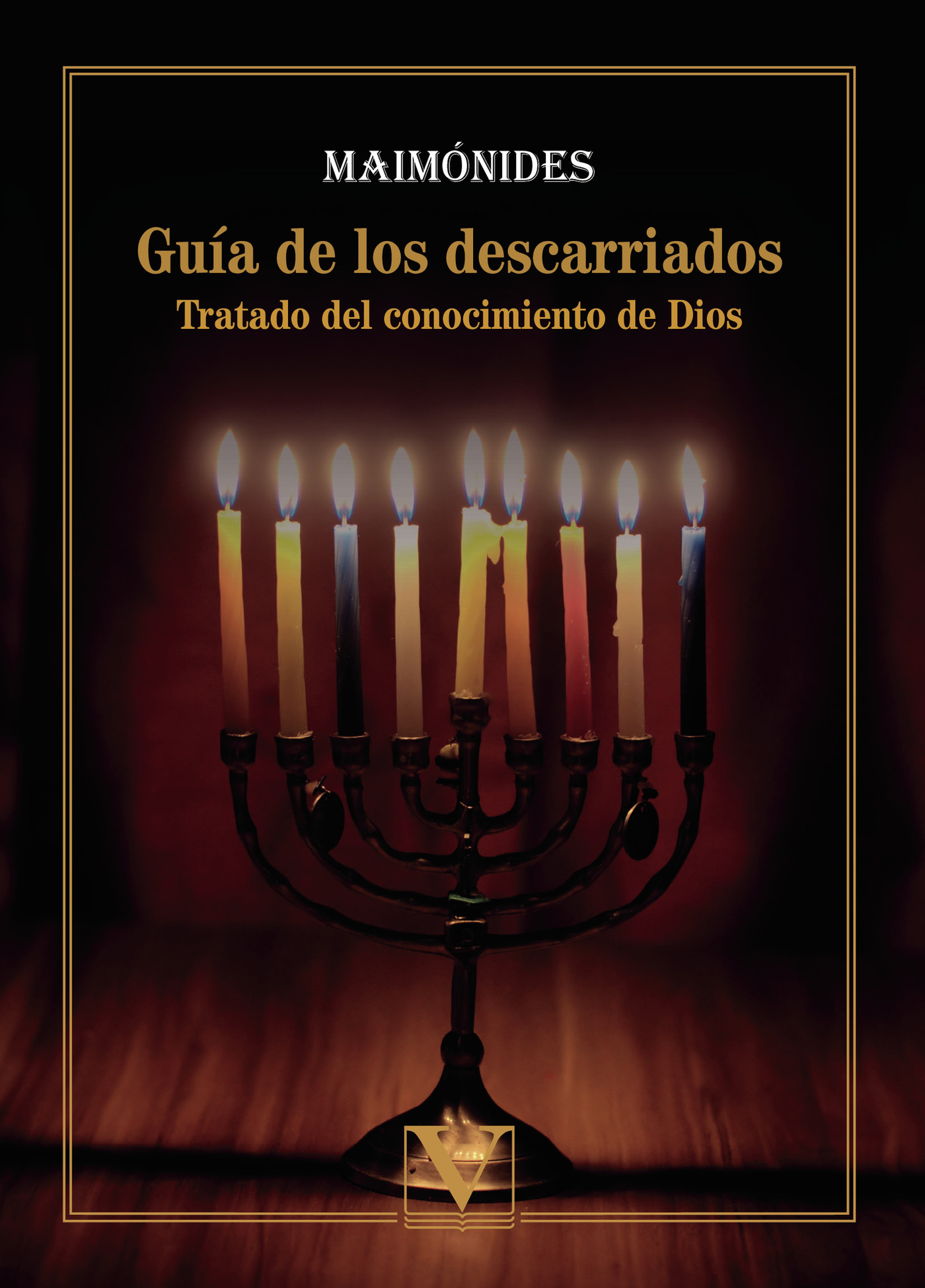 Portada de Guía de los descarriados · Maimónides
