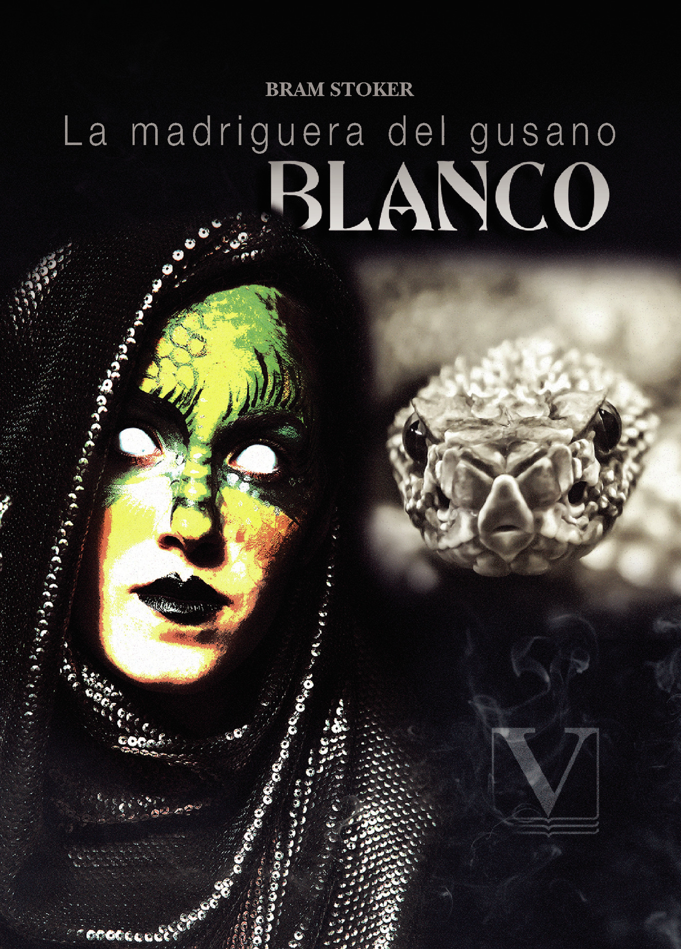 Portada de La madriguera del gusano blanco