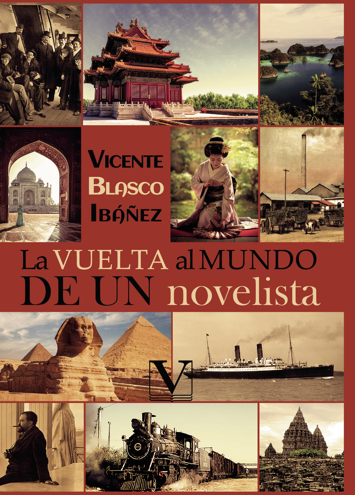 Portada de La vuelta al mundo de un novelista